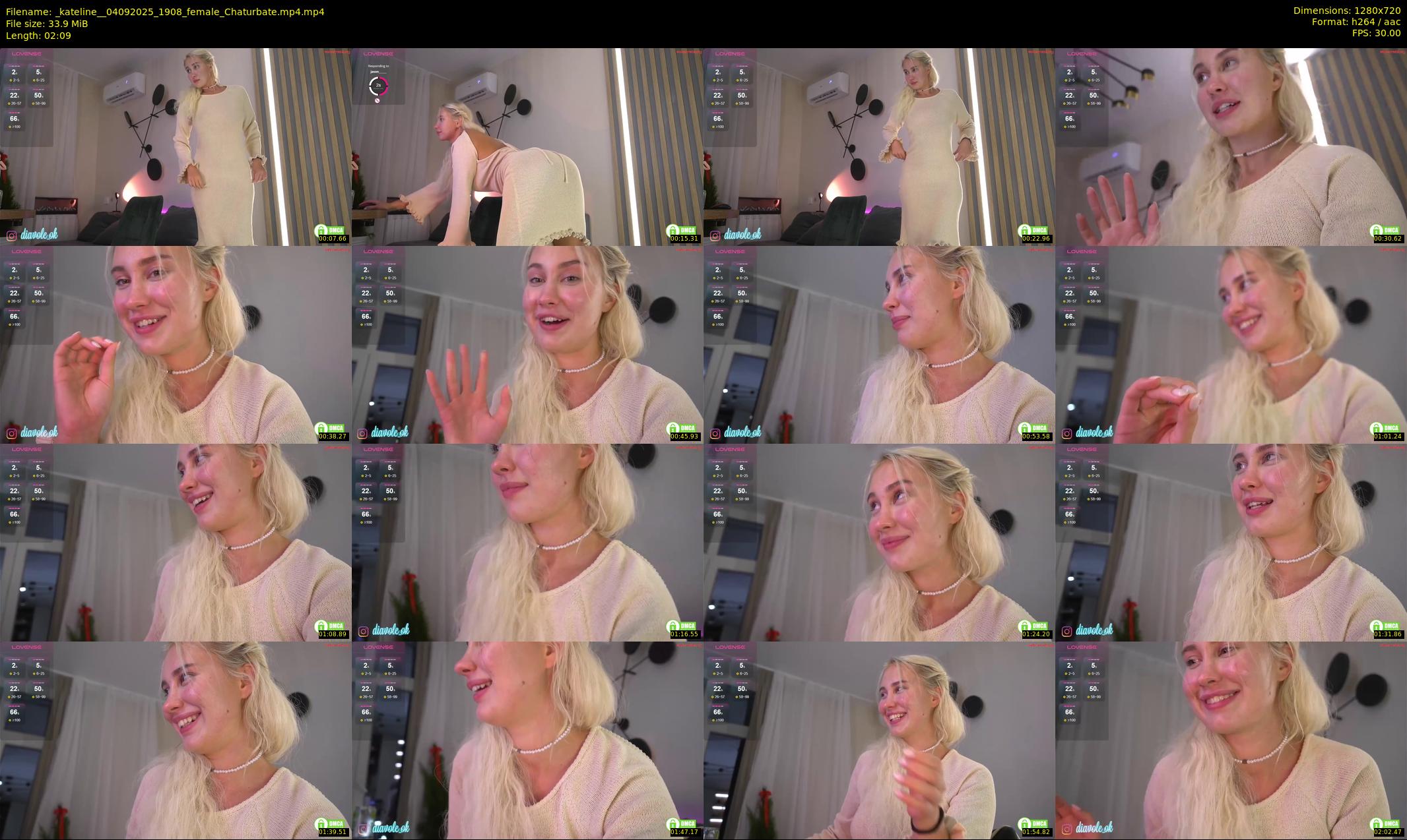 _kateline_ — 3 minute Chaturbate female cam show recording, 720p, Sep 4, 2025