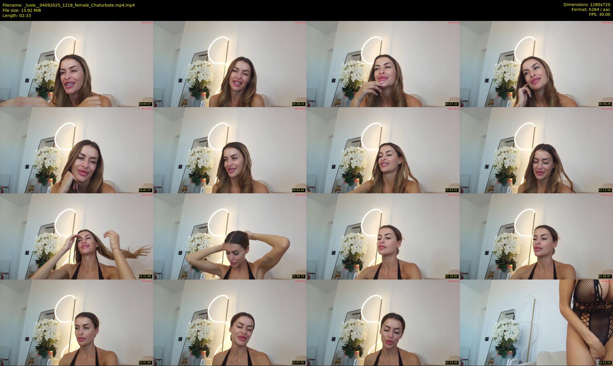 _luxie_ — 3 minute Chaturbate female cam show recording, 720p, Sep 4, 2025