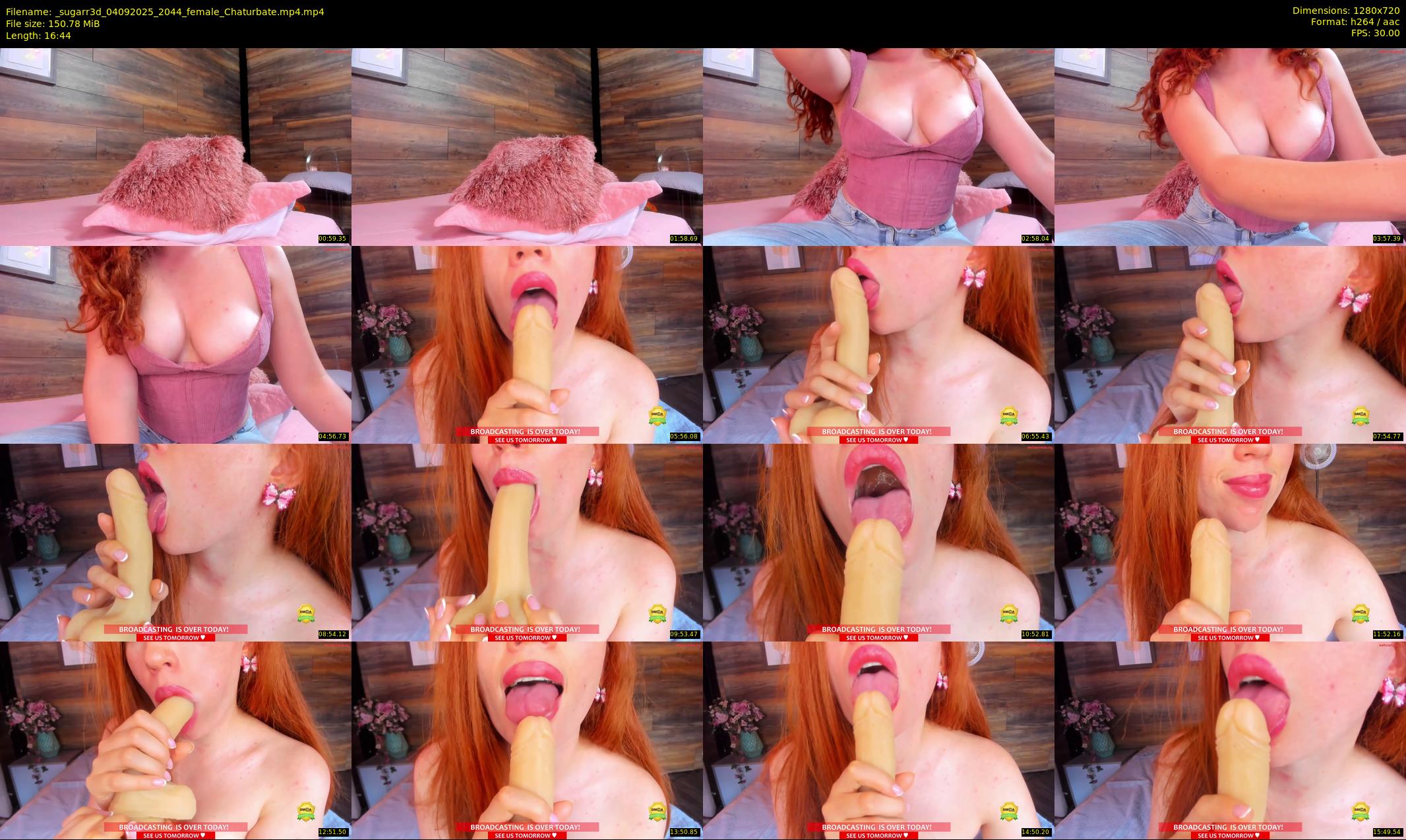 _sugarr3d — 17 minute Chaturbate female cam show recording, 720p, Sep 4, 2025
