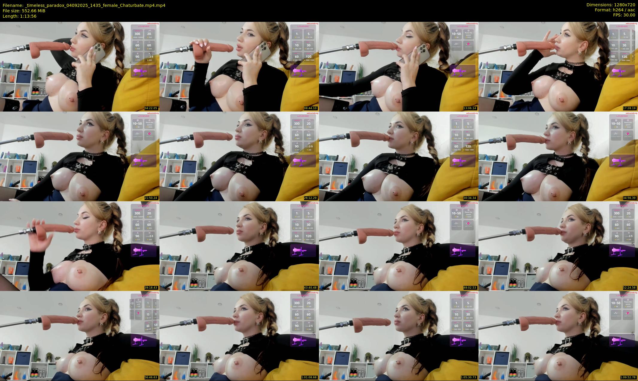 _timeless_paradox — 74 minute Chaturbate female cam show recording, 720p, Sep 4, 2025