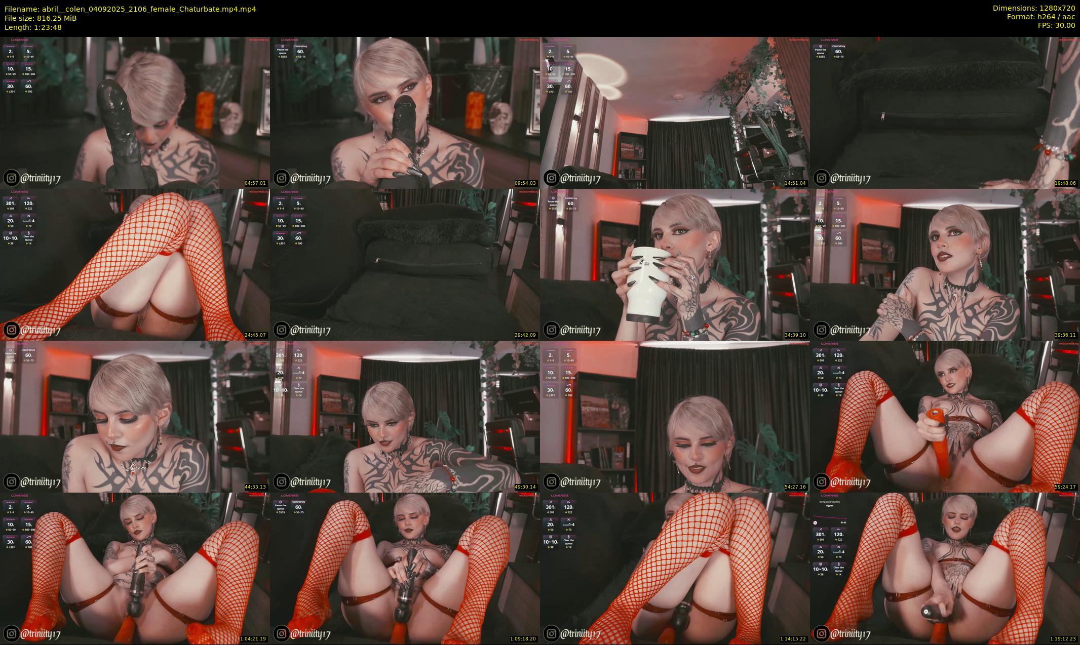 abril__colen — 84 minute Chaturbate female cam show recording, 720p, Sep 4, 2025