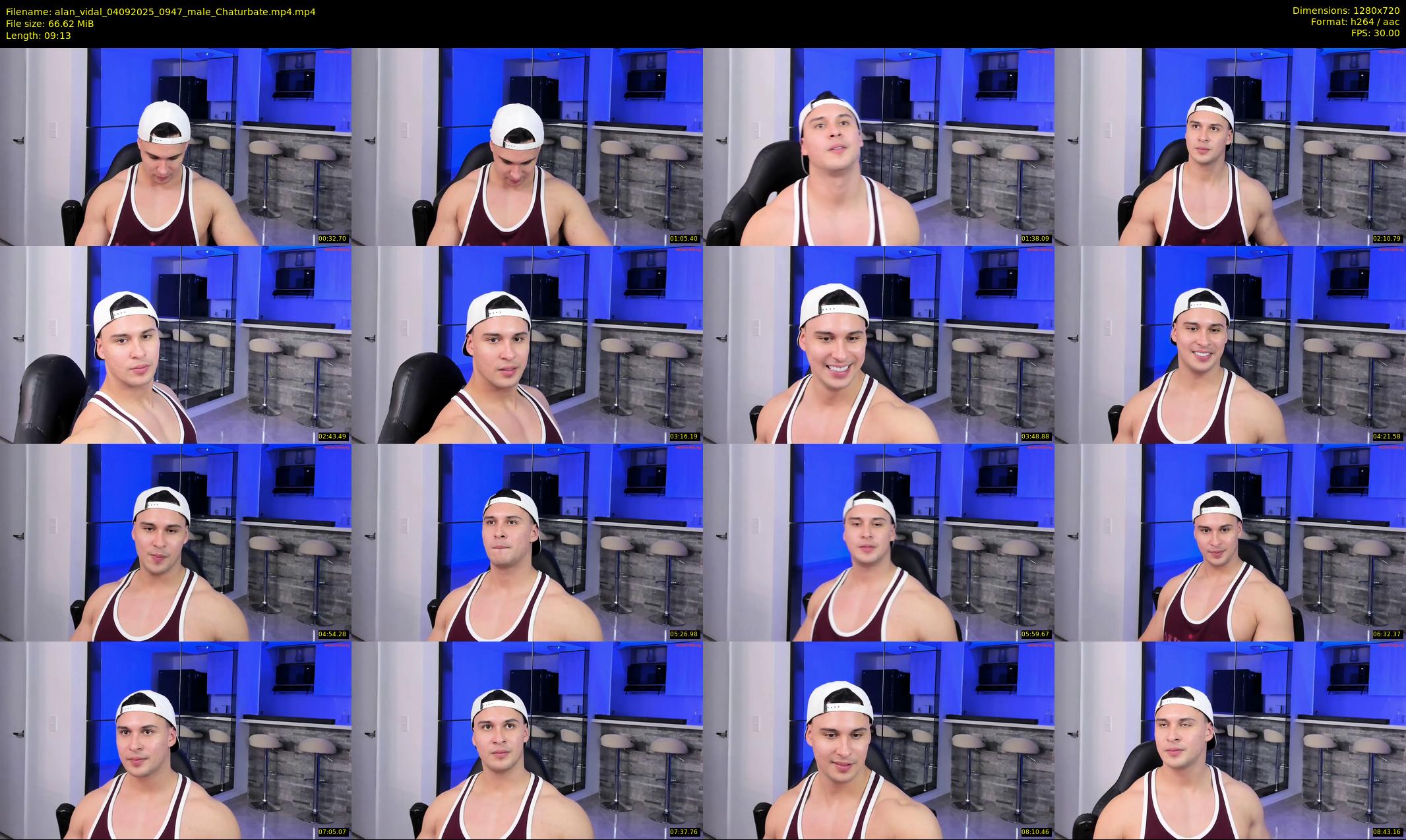alan_vidal — 10 minute Chaturbate male cam show recording, 720p, Sep 4, 2025