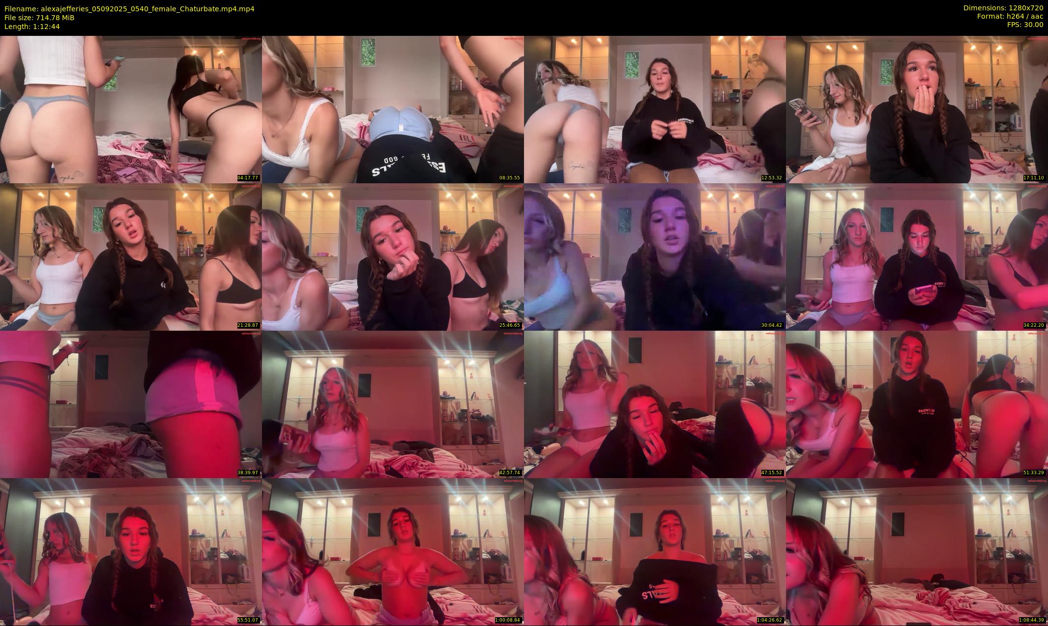alexajefferies — 73 minute Chaturbate female cam show recording, 720p, Sep 5, 2025