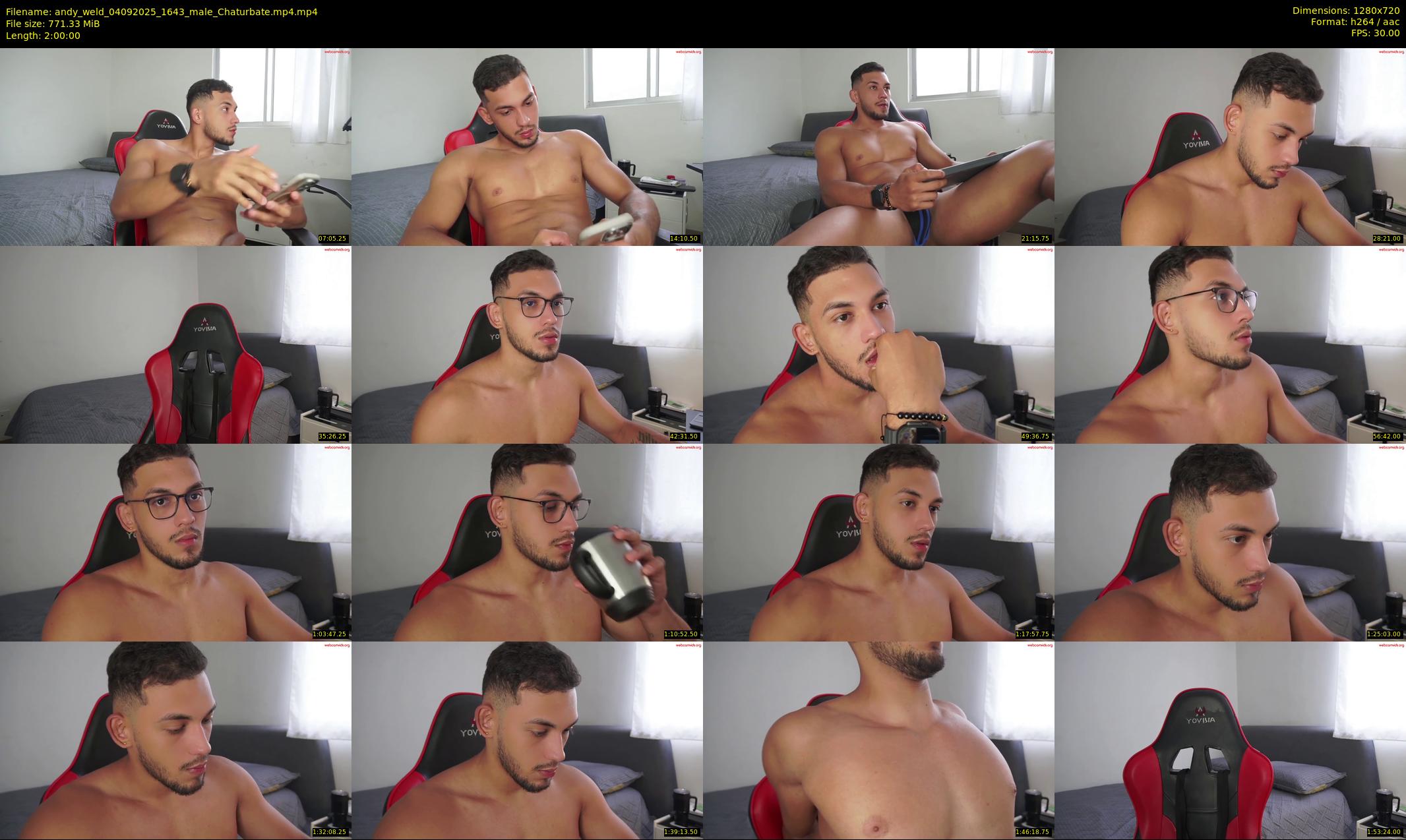 andy_weld — 120 minute Chaturbate male cam show recording, 720p, Sep 4, 2025