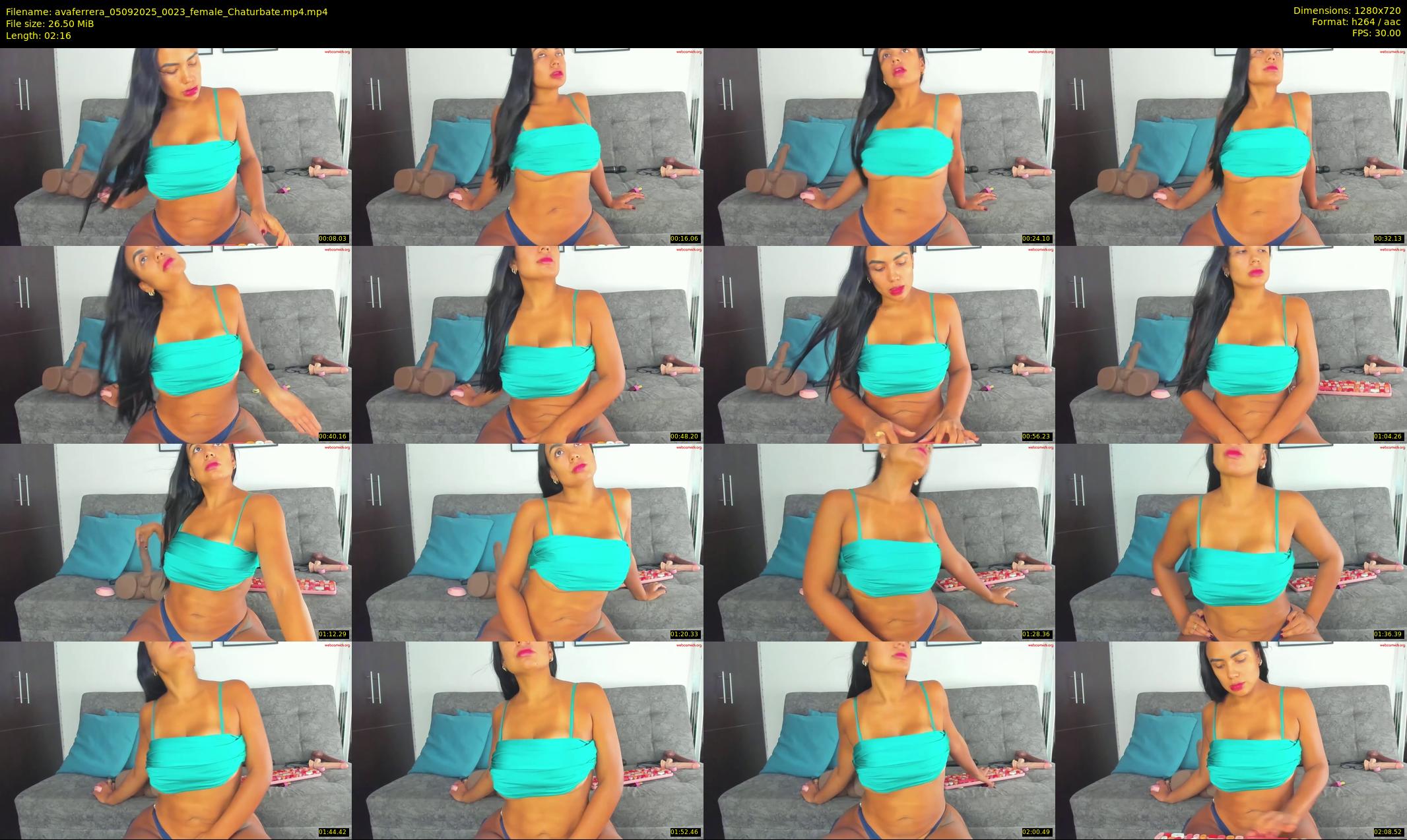 avaferrera — 3 minute Chaturbate female cam show recording, 720p, Sep 5, 2025