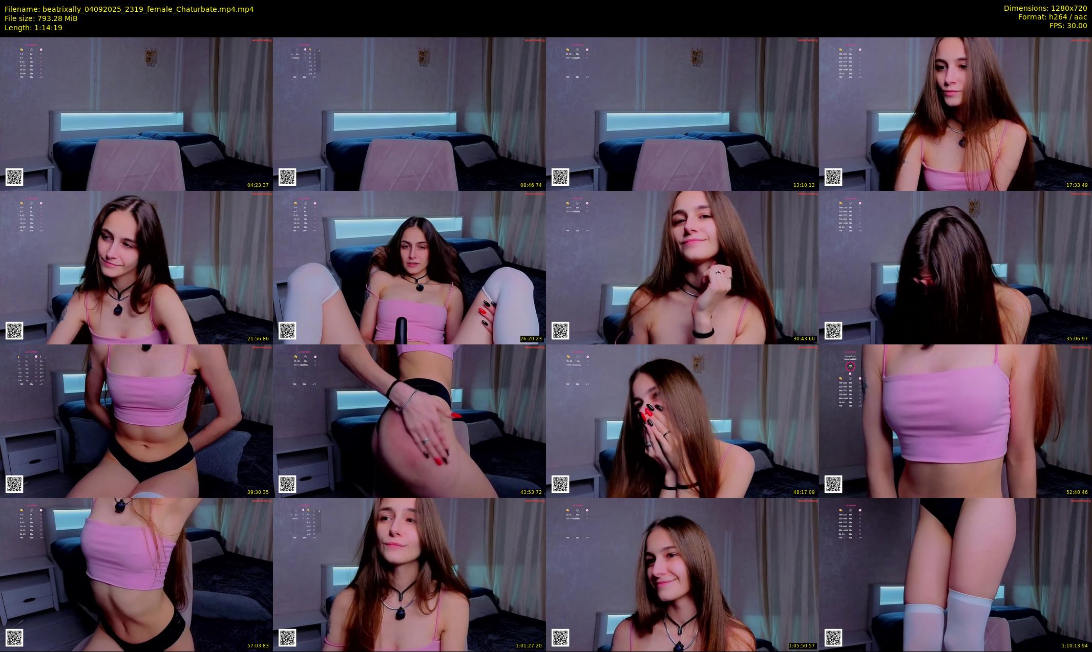 beatrixally — 75 minute Chaturbate female cam show recording, 720p, Sep 4, 2025