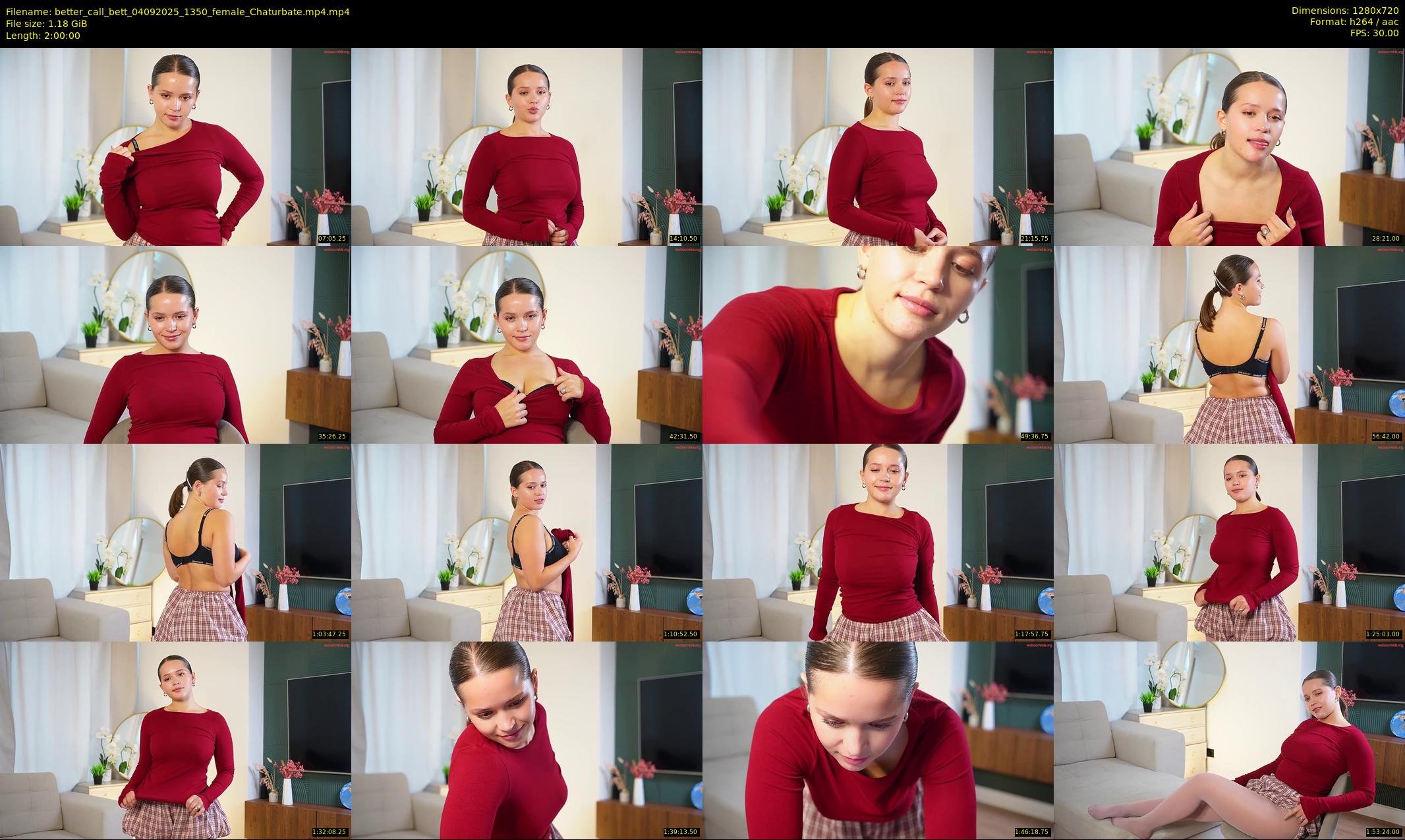 better_call_bett — 120 minute Chaturbate female cam show recording, 720p, Sep 4, 2025