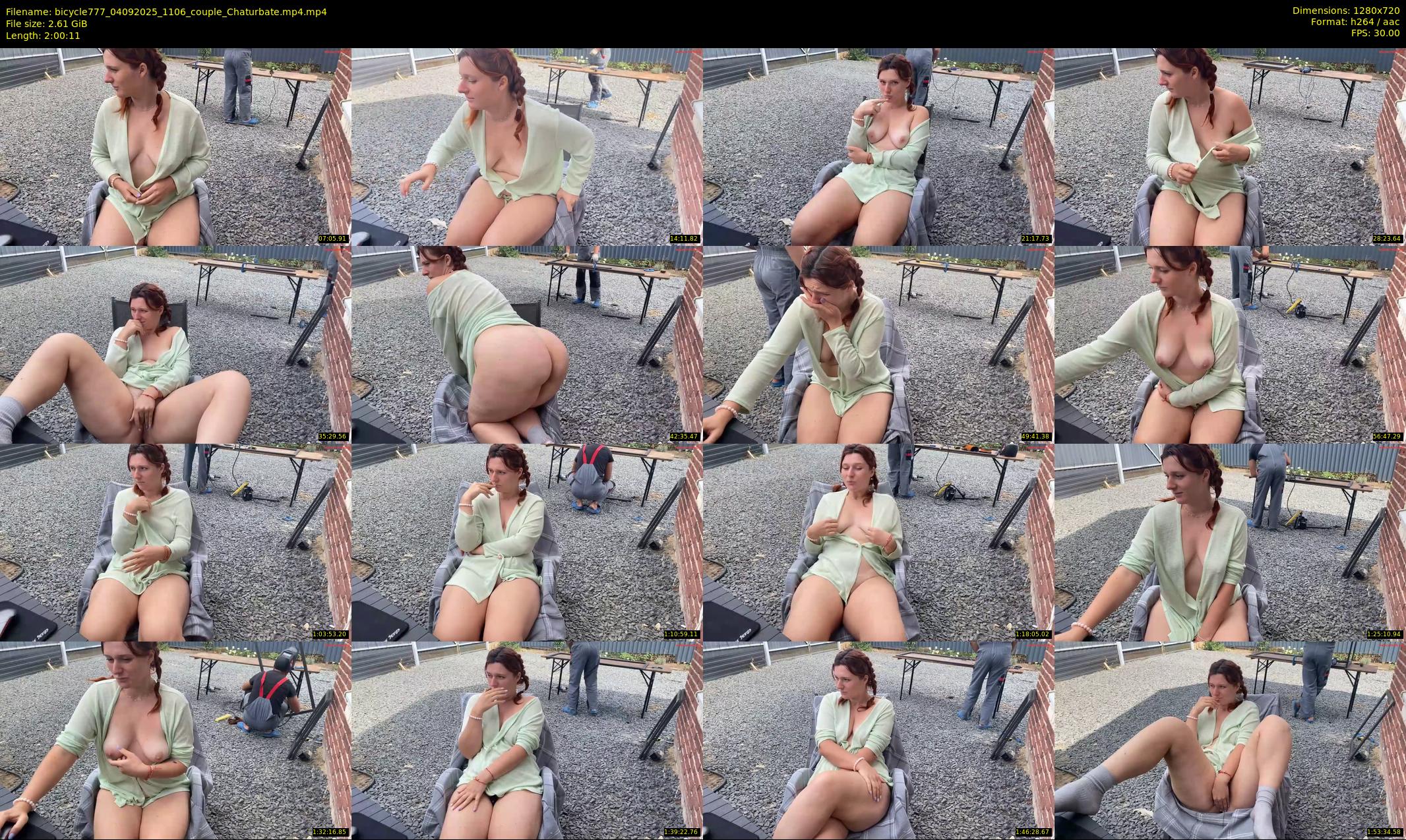 bicycle777 — 121 minute Chaturbate couple cam show recording, 720p, Sep 4, 2025