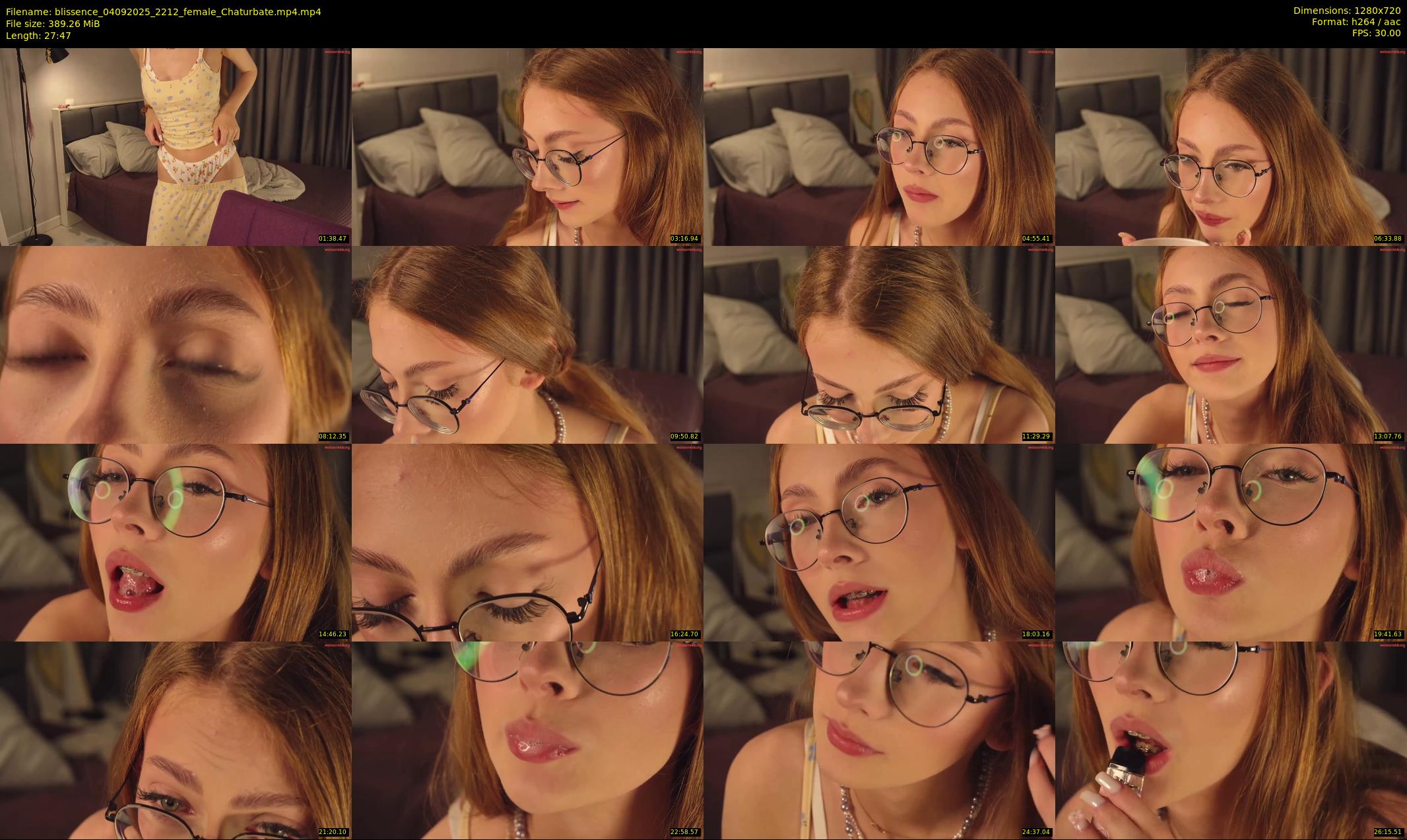 blissence — 28 minute Chaturbate female cam show recording, 720p, Sep 4, 2025