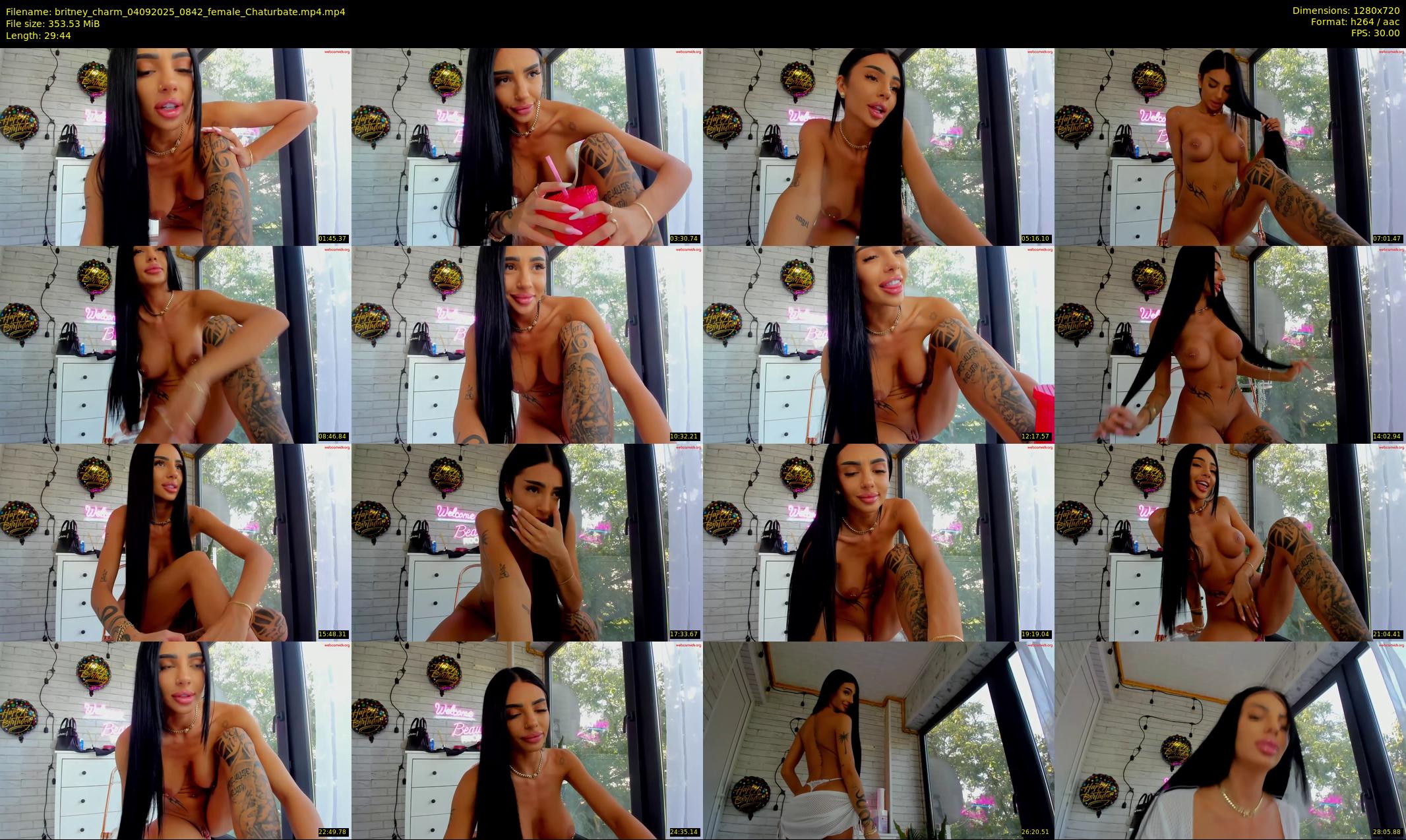 britney_charm — 30 minute Chaturbate female cam show recording, 720p, Sep 4, 2025