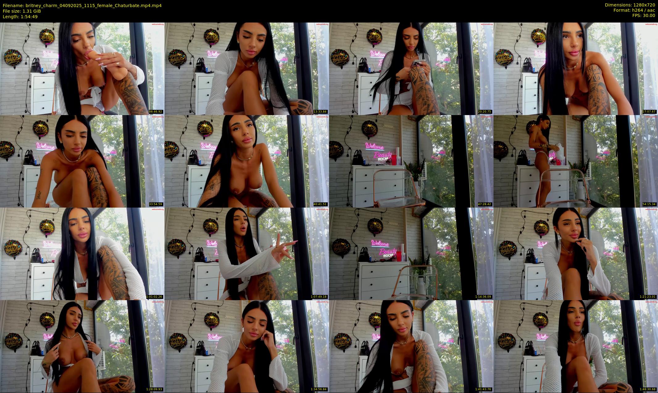 britney_charm — 115 minute Chaturbate female cam show recording, 720p, Sep 4, 2025