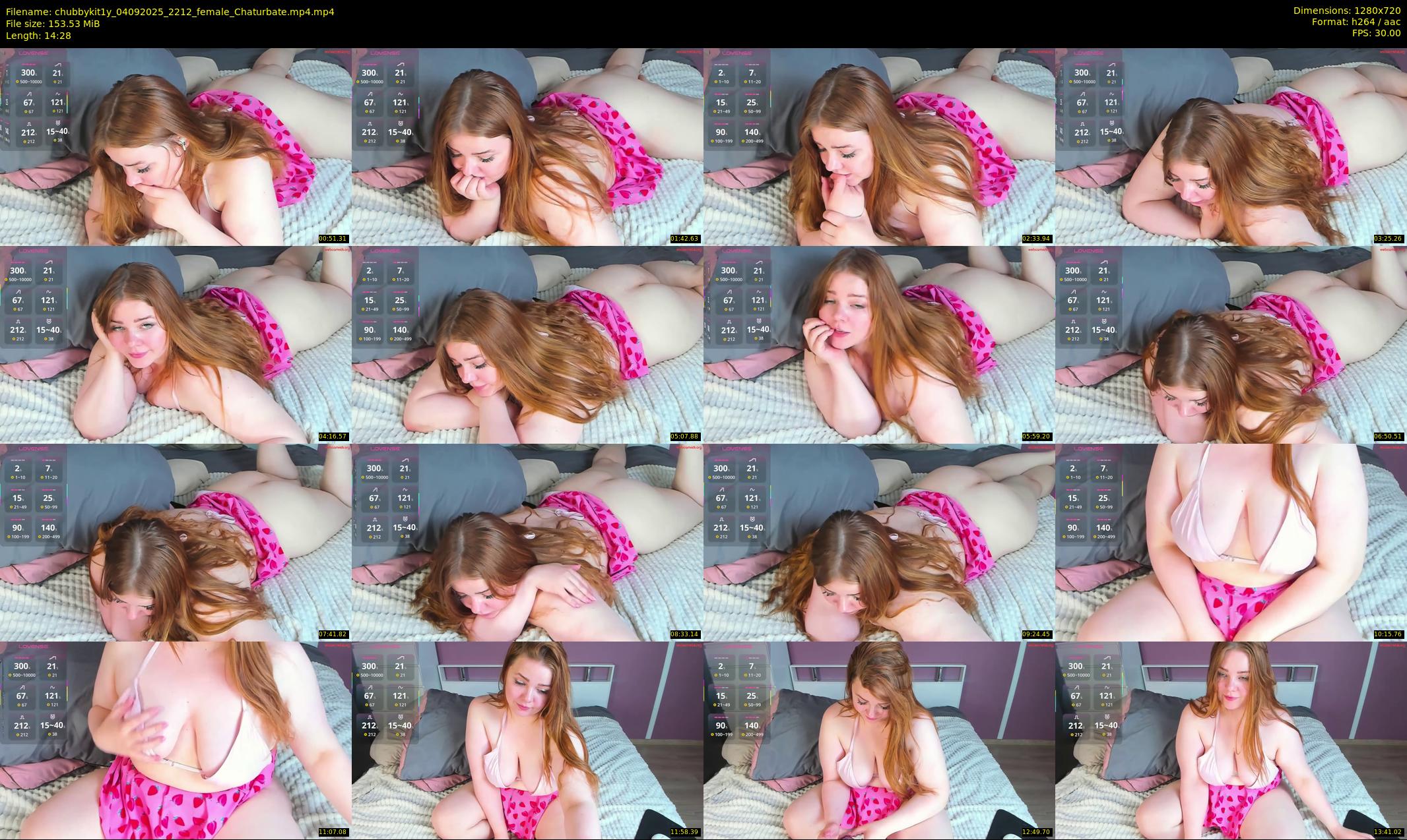 chubbykit1y — 15 minute Chaturbate female cam show recording, 720p, Sep 4, 2025