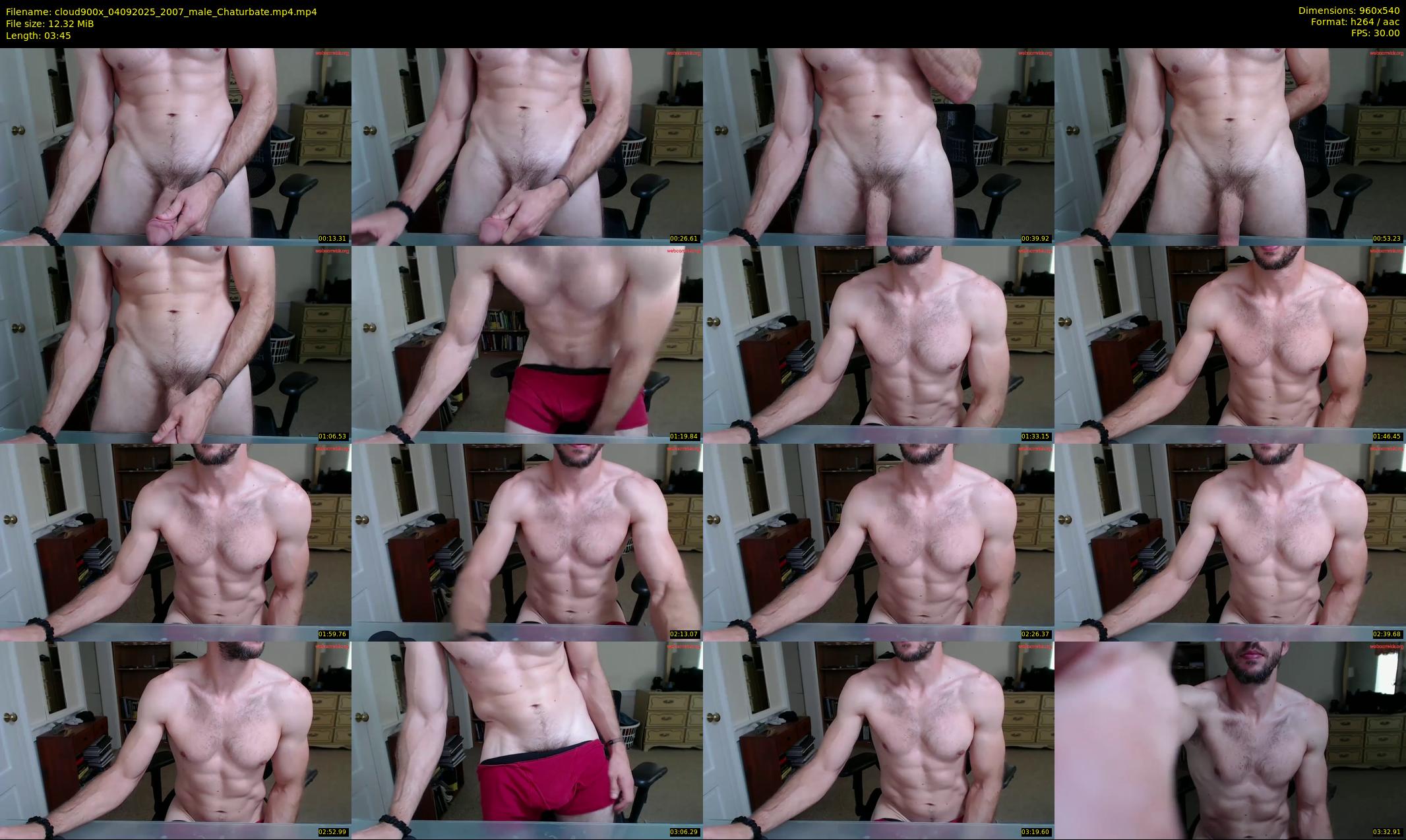 cloud900x — 4 minute Chaturbate male cam show recording, 480p, Sep 4, 2025