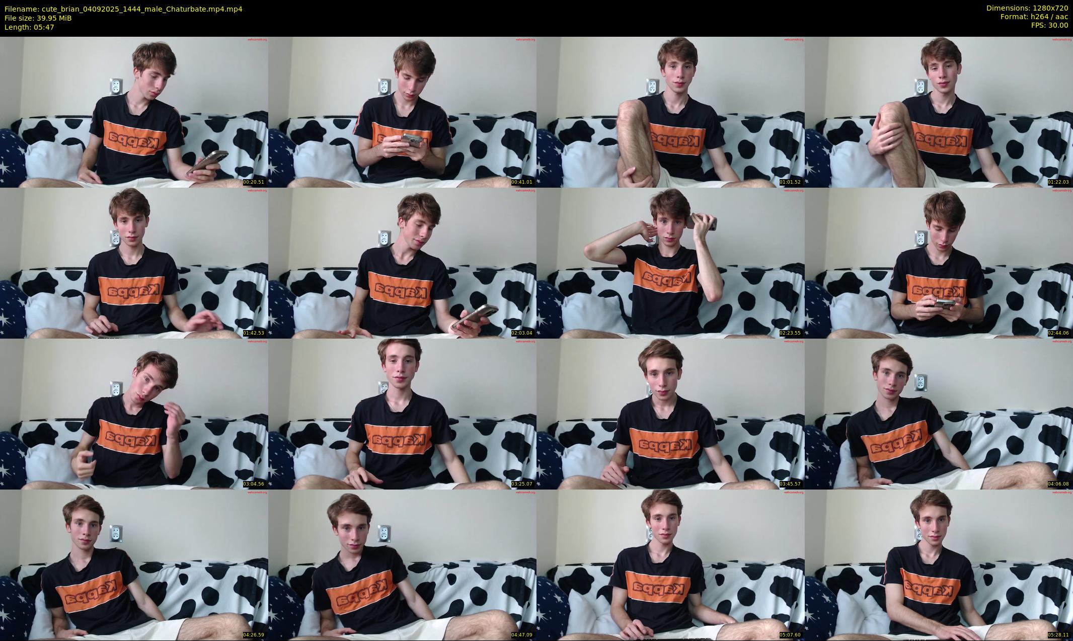 cute_brian — 6 minute Chaturbate male cam show recording, 720p, Sep 4, 2025