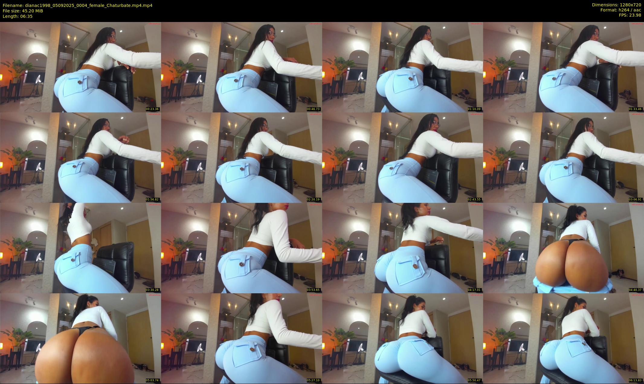dianac1998 — 7 minute Chaturbate female cam show recording, 720p, Sep 5, 2025