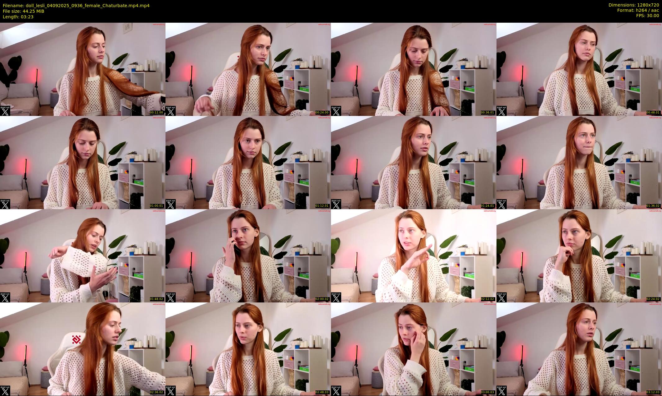 doll_lesli — 4 minute Chaturbate female cam show recording, 720p, Sep 4, 2025