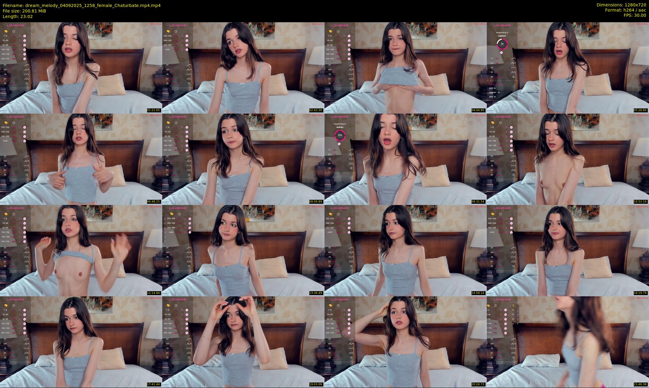 dream_melody — 24 minute Chaturbate female cam show recording, 720p, Sep 4, 2025