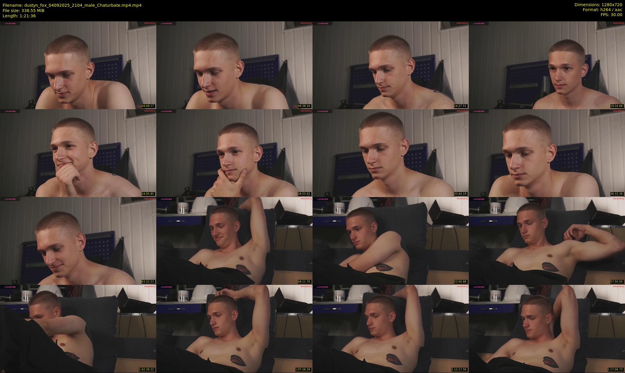 dustyn_fox — 82 minute Chaturbate male cam show recording, 720p, Sep 4, 2025
