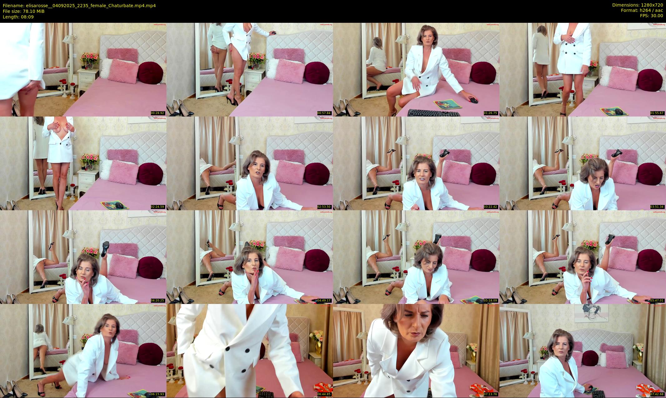 elisarosse_ — 9 minute Chaturbate female cam show recording, 720p, Sep 4, 2025