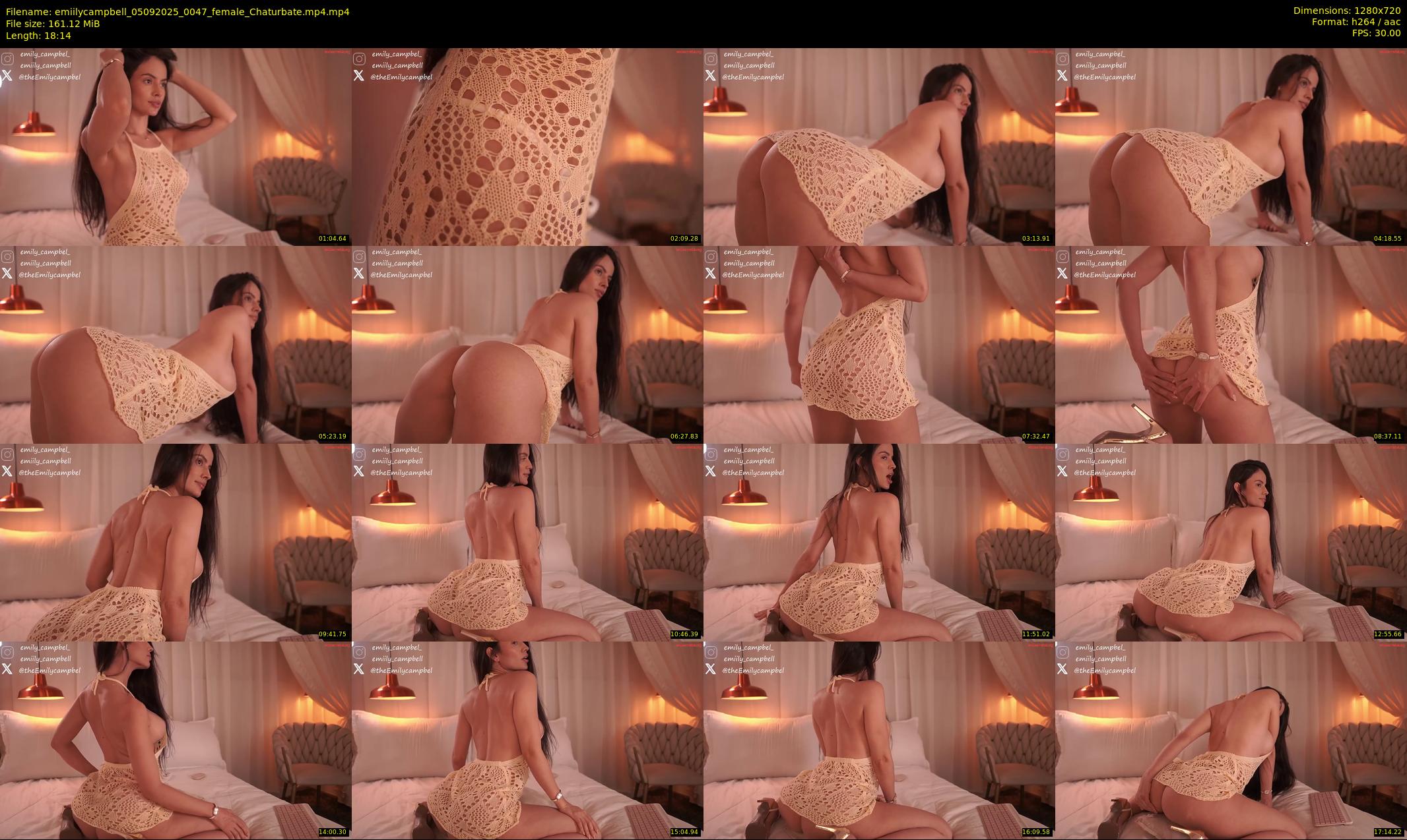 emiilycampbell — 19 minute Chaturbate female cam show recording, 720p, Sep 5, 2025