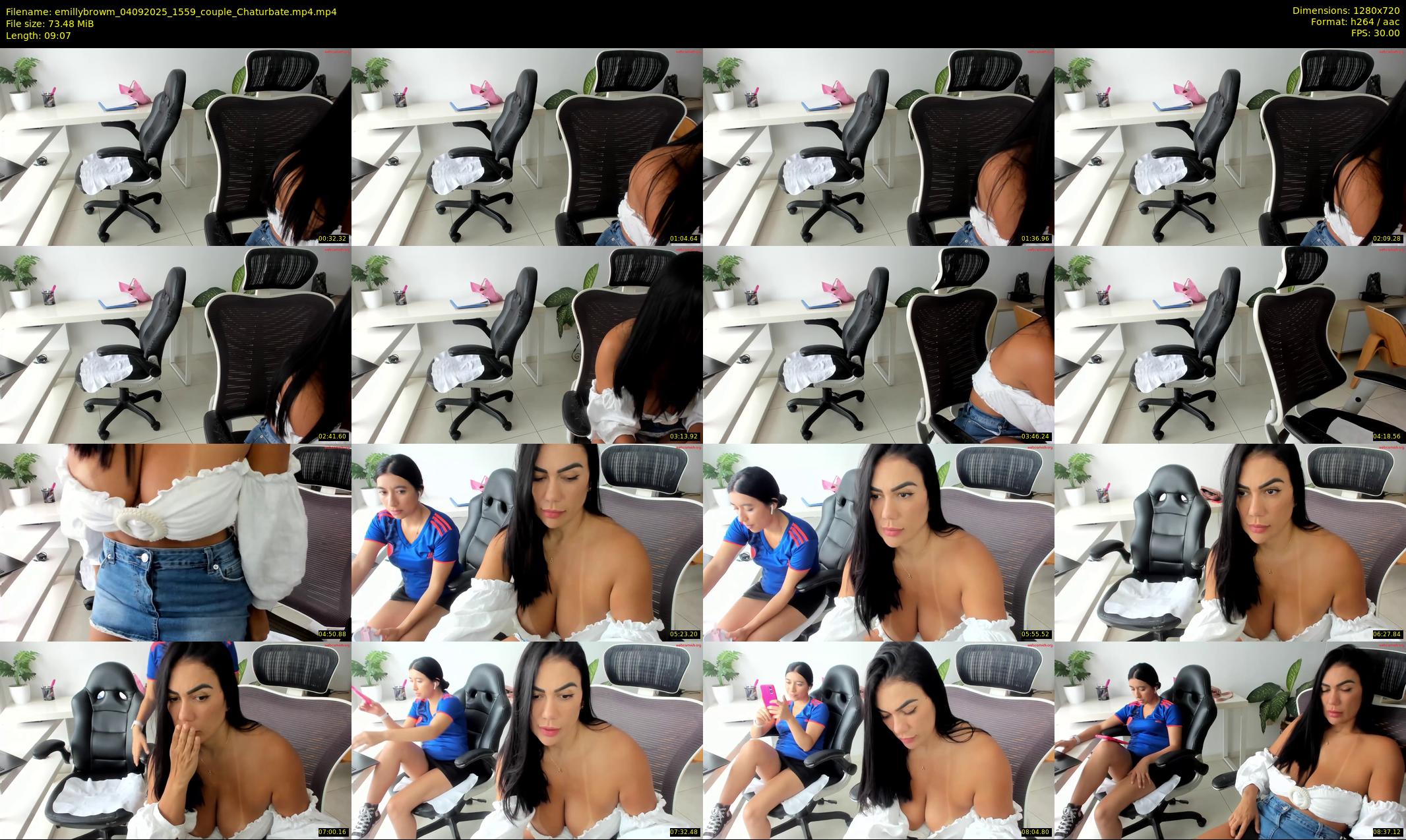 emillybrowm — 10 minute Chaturbate couple cam show recording, 720p, Sep 4, 2025