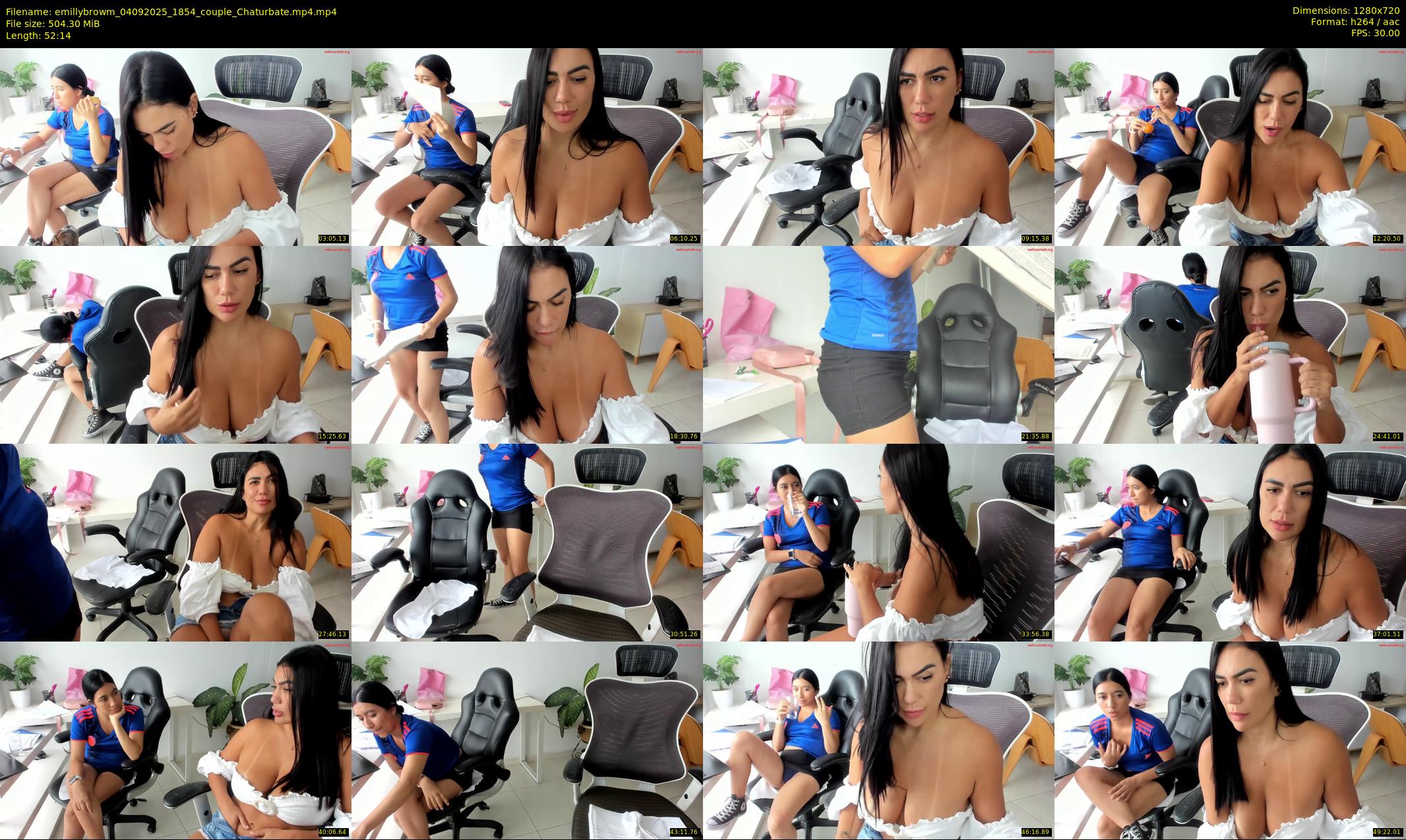 emillybrowm — 53 minute Chaturbate couple cam show recording, 720p, Sep 4, 2025