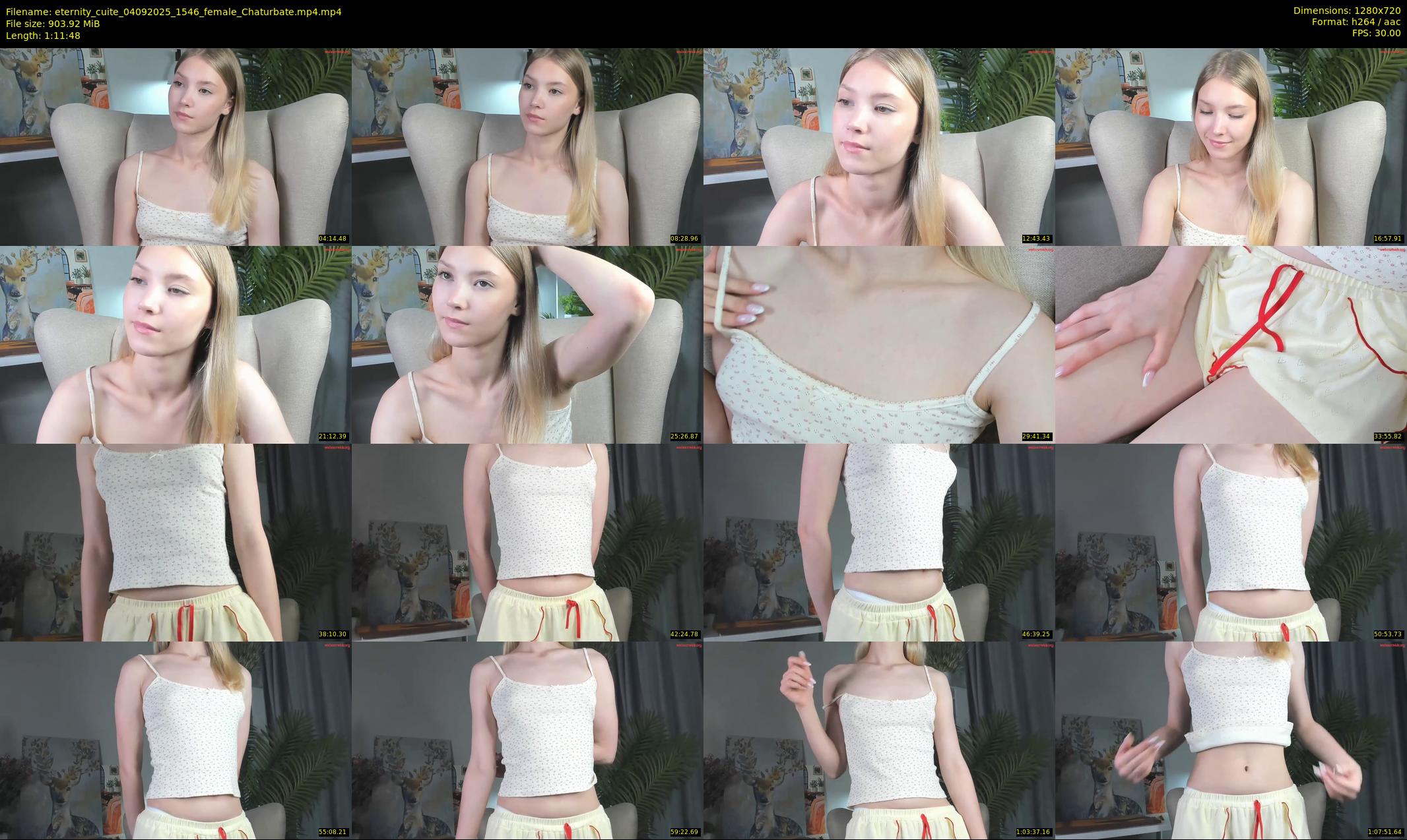 eternity_cuite — 72 minute Chaturbate female cam show recording, 720p, Sep 4, 2025