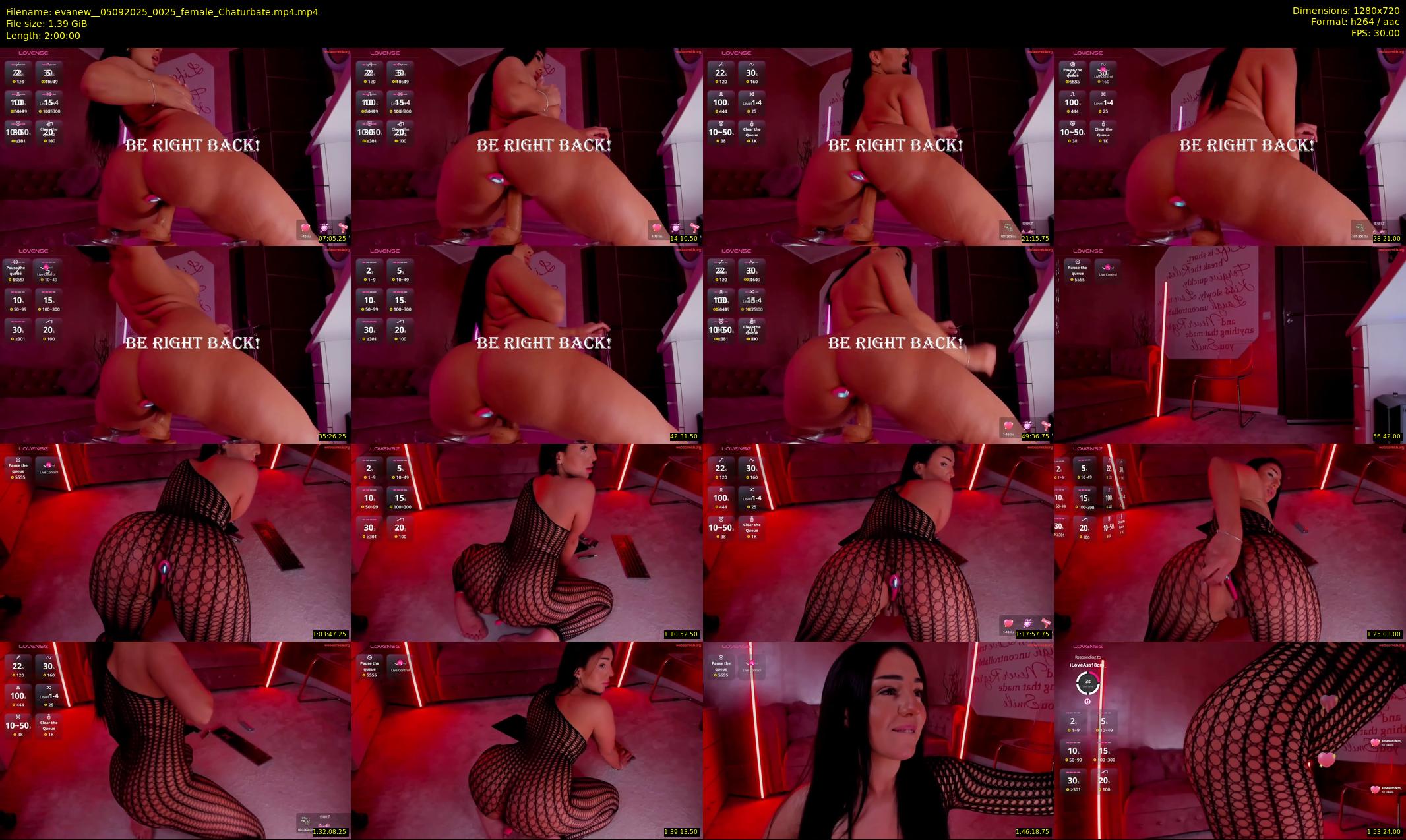 evanew_ — 120 minute Chaturbate female cam show recording, 720p, Sep 5, 2025