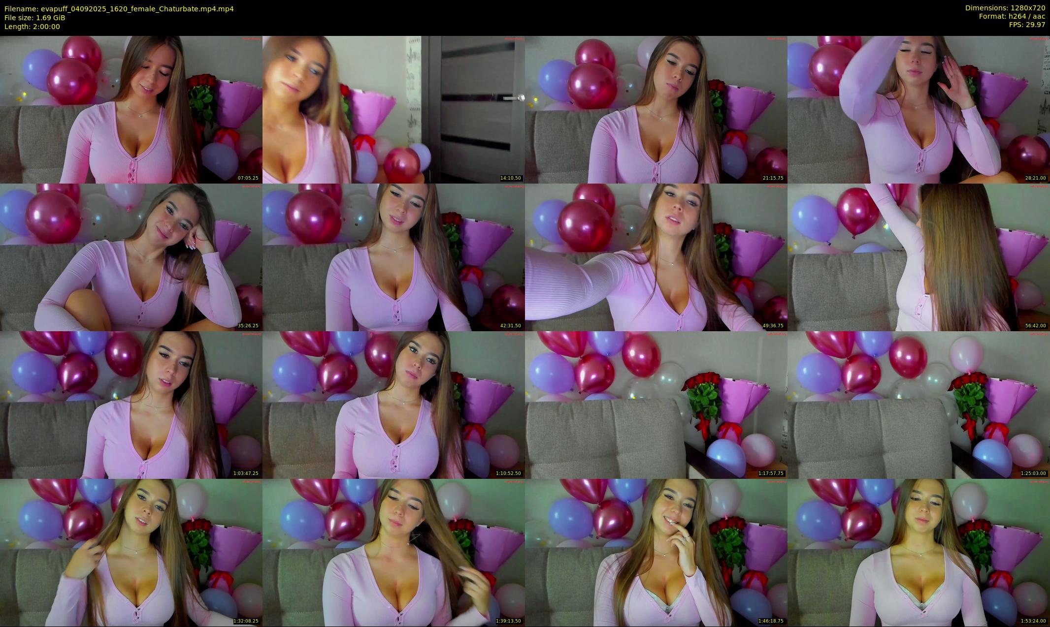 evapuff — 120 minute Chaturbate female cam show recording, 720p, Sep 4, 2025