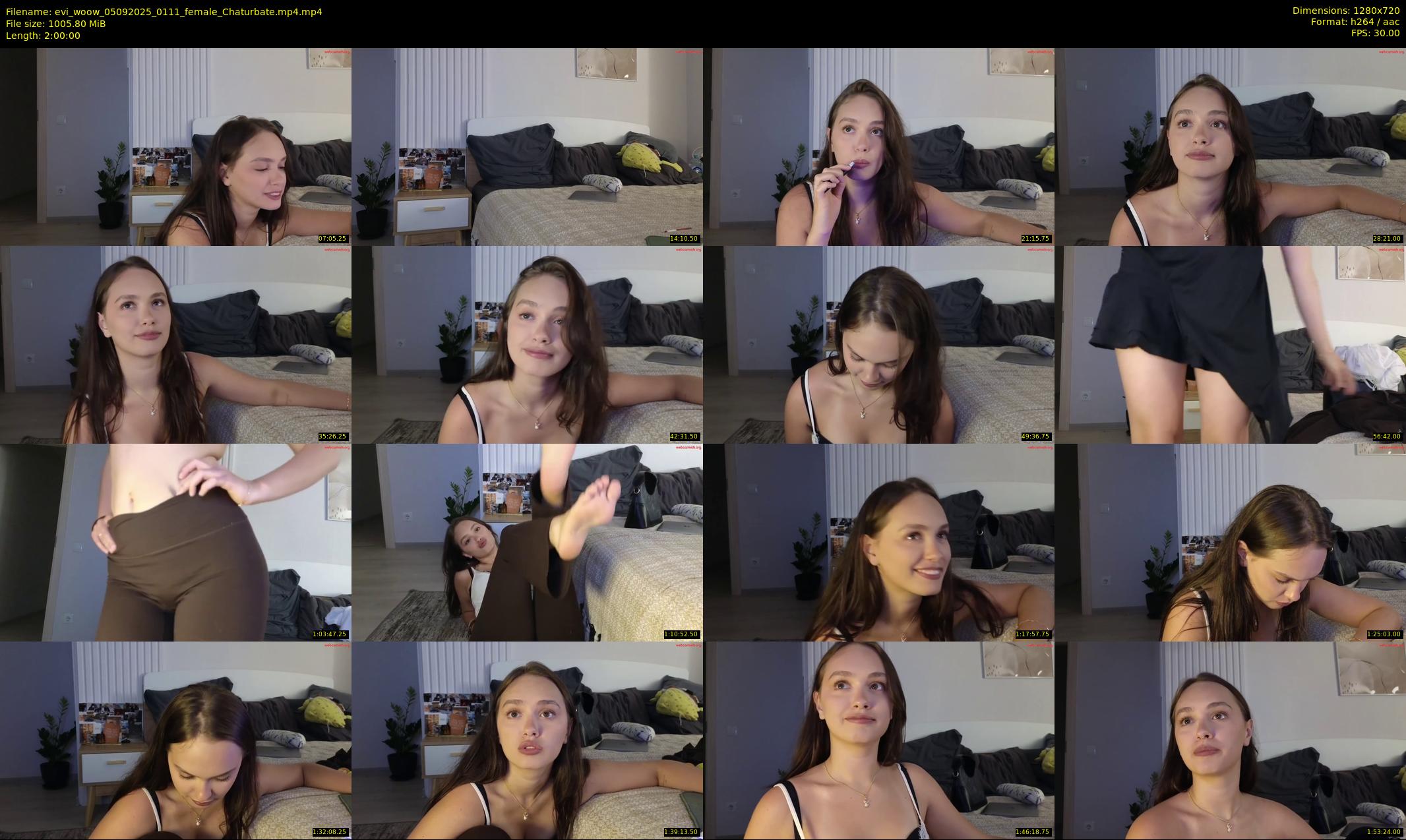 evi_woow — 120 minute Chaturbate female cam show recording, 720p, Sep 5, 2025