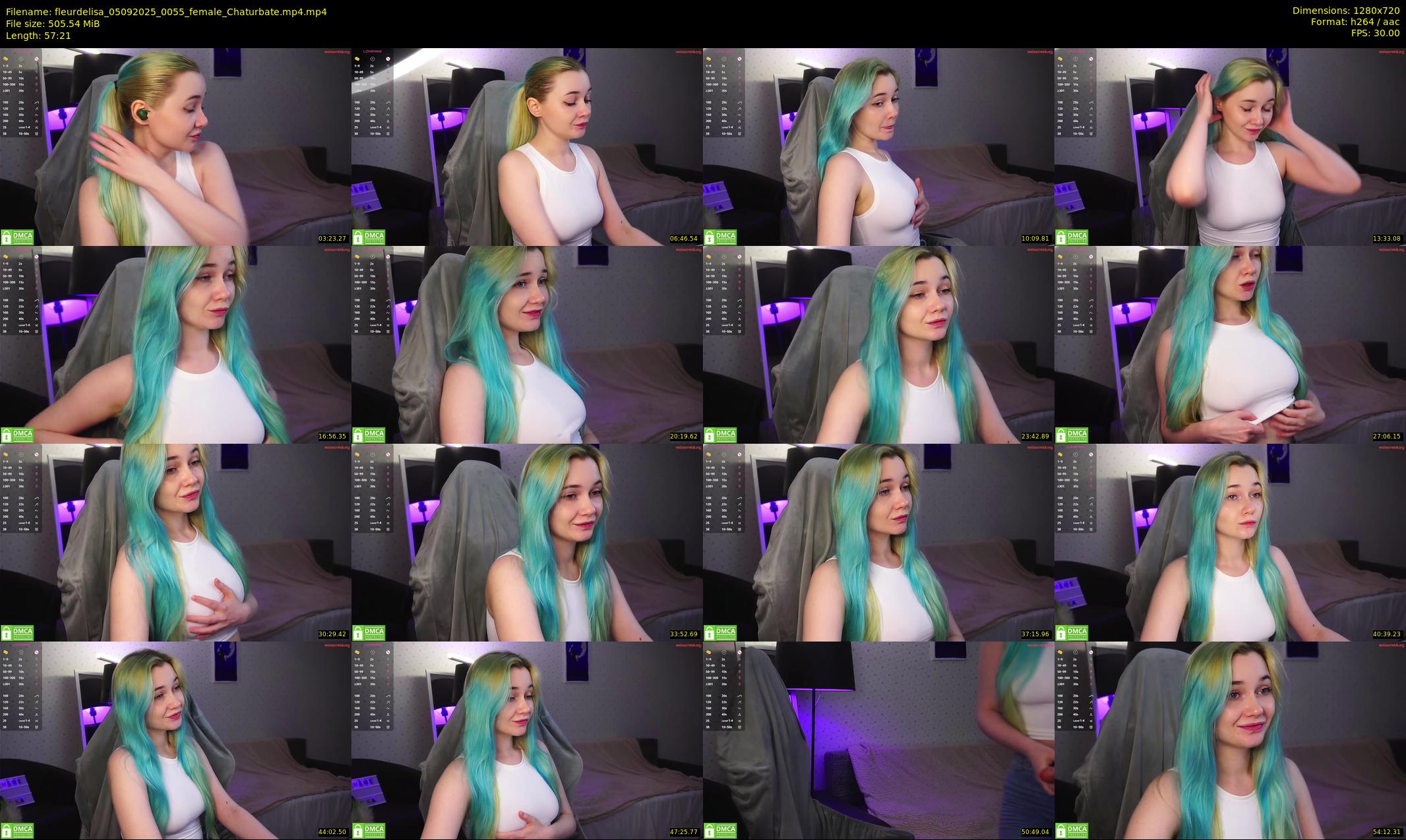 fleurdelisa — 58 minute Chaturbate female cam show recording, 720p, Sep 5, 2025