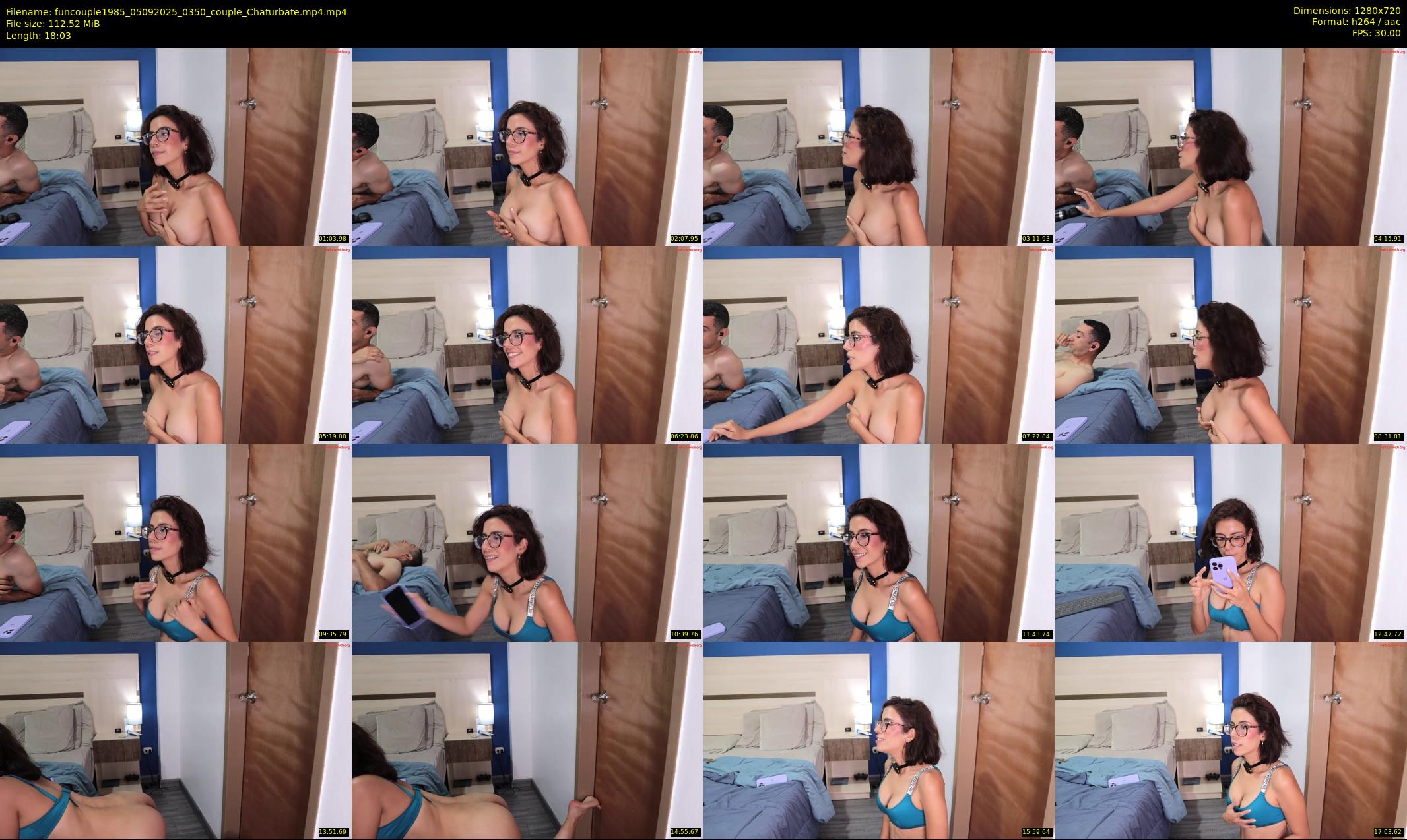 funcouple1985 — 19 minute Chaturbate couple cam show recording, 720p, Sep 5, 2025