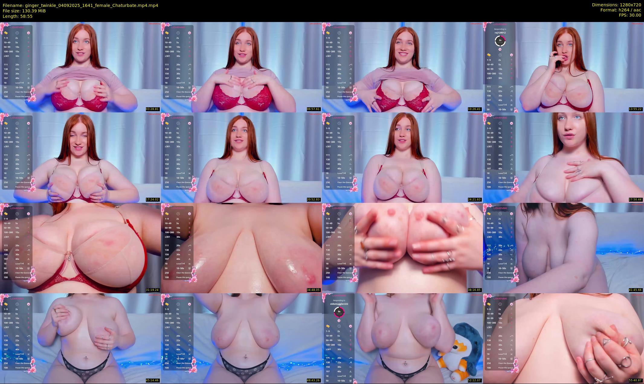 ginger_twinkle — 59 minute Chaturbate female cam show recording, 720p, Sep 4, 2025