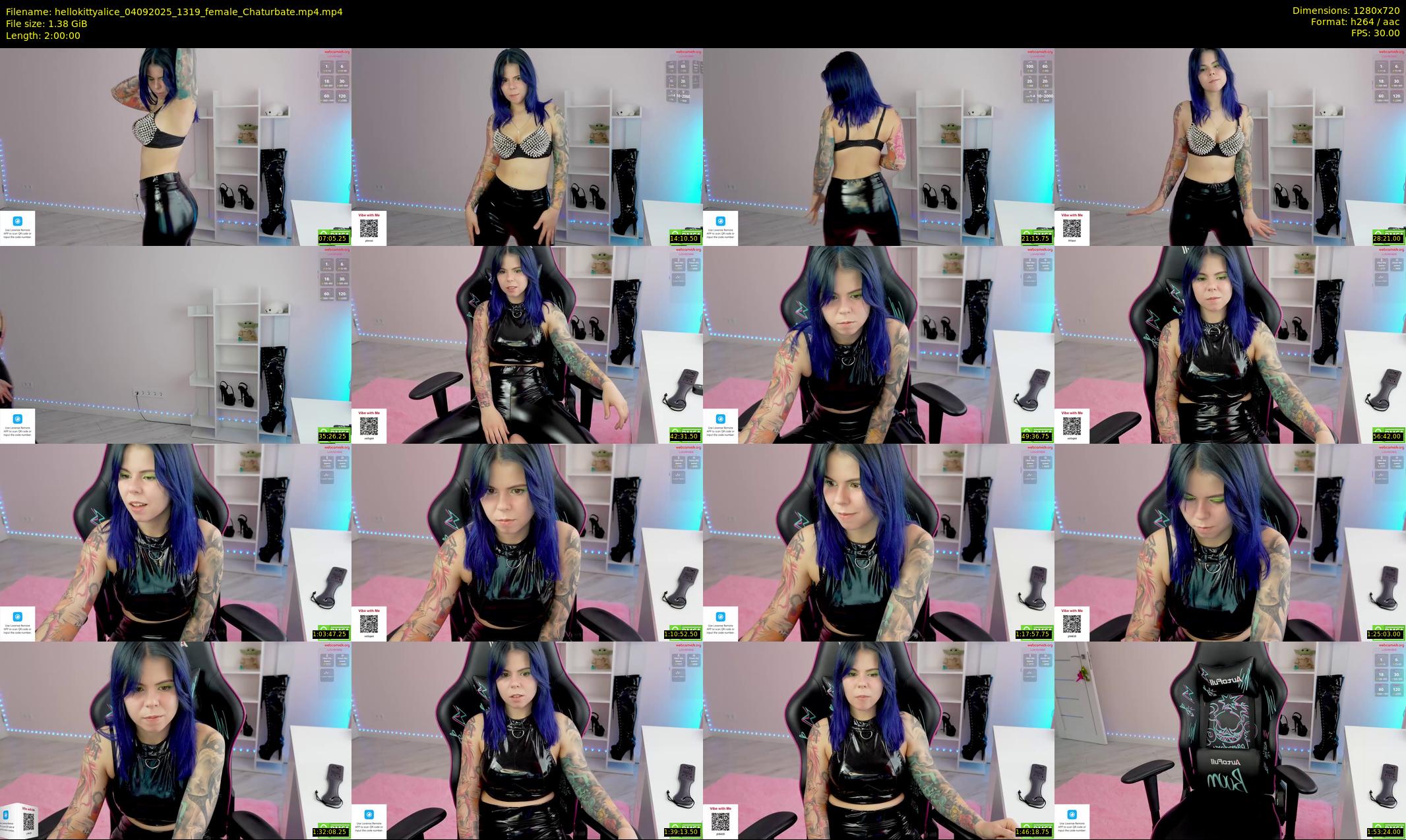 hellokittyalice — 120 minute Chaturbate female cam show recording, 720p, Sep 4, 2025