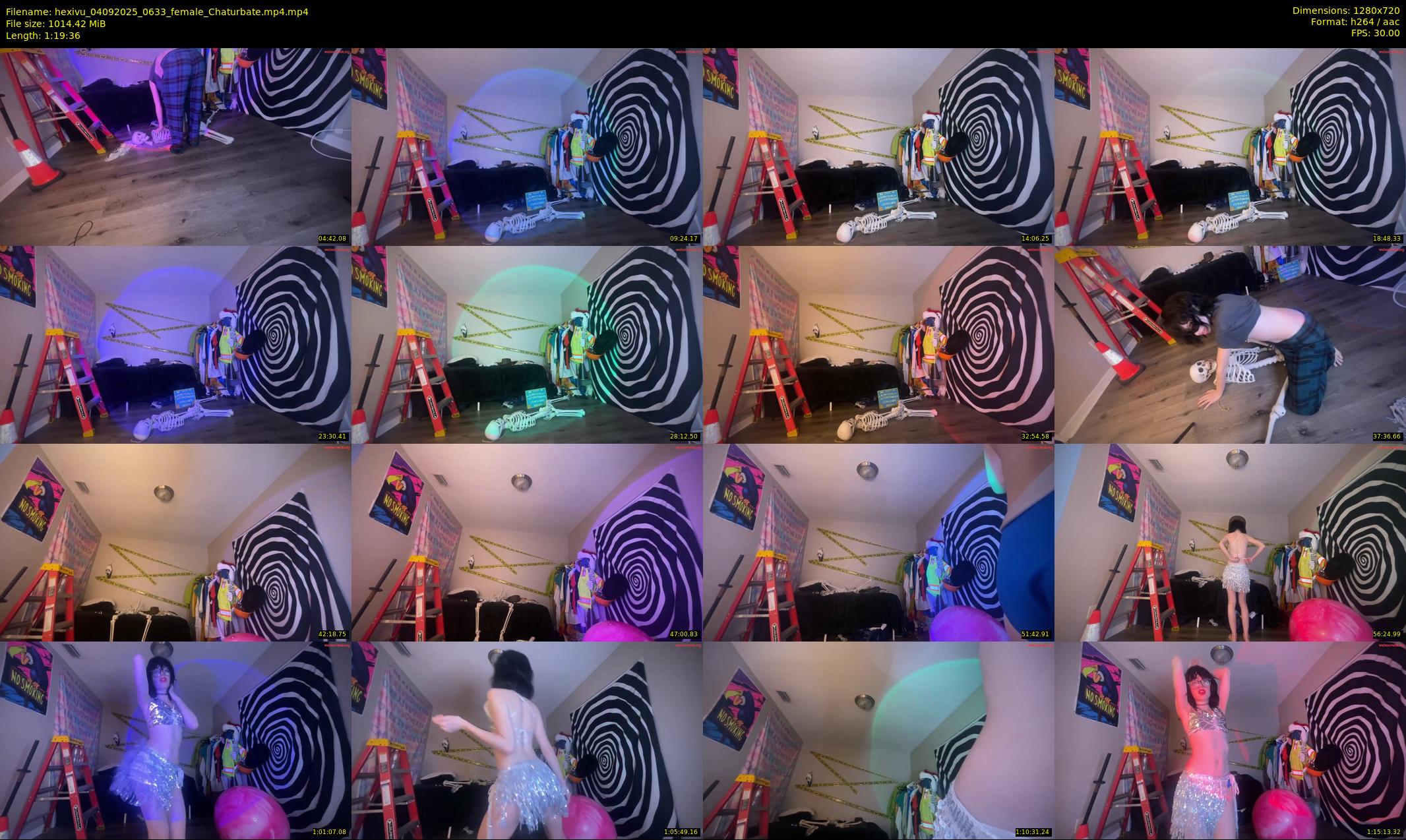 hexivu — 80 minute Chaturbate female cam show recording, 720p, Sep 4, 2025