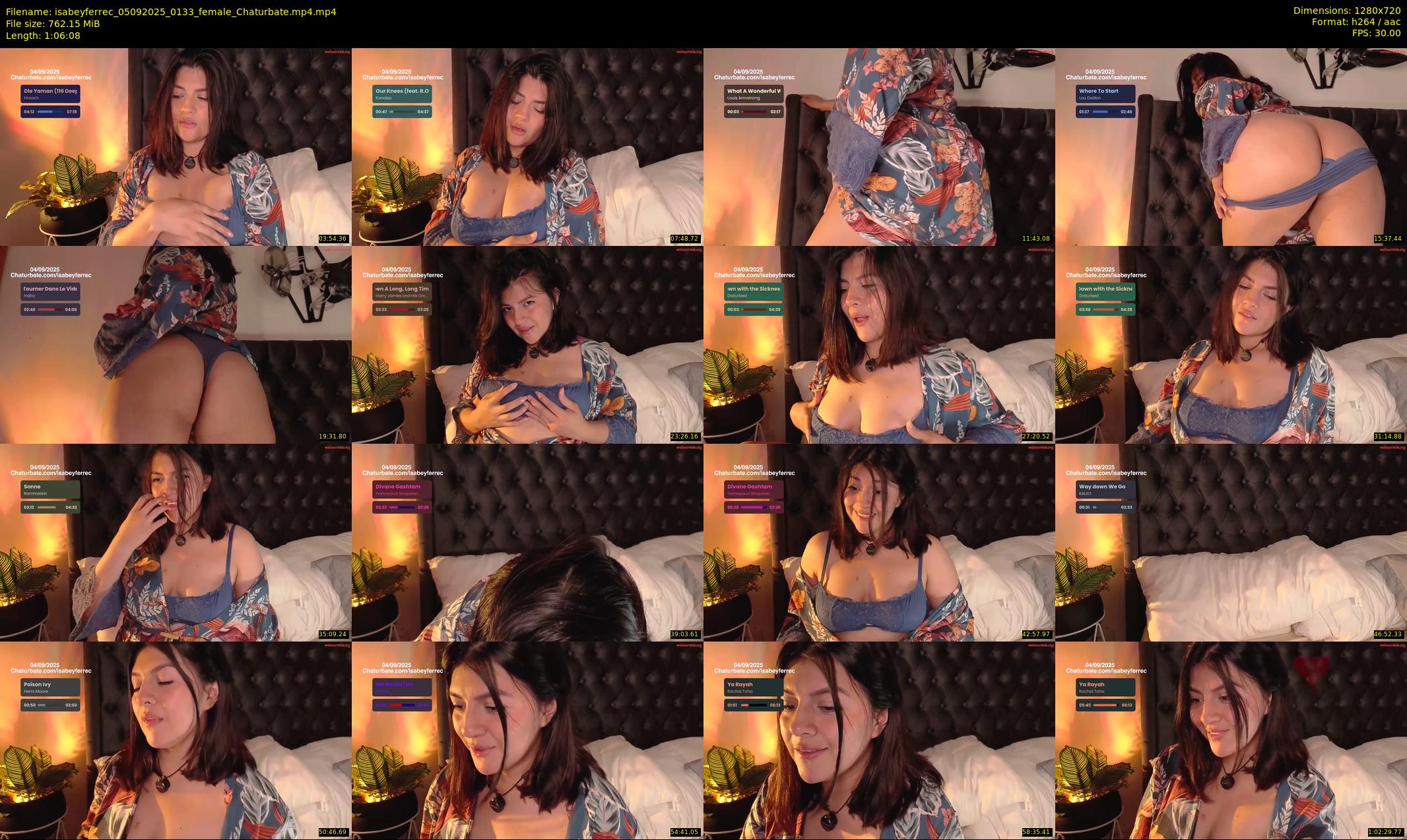 isabeyferrec — 67 minute Chaturbate female cam show recording, 720p, Sep 5, 2025