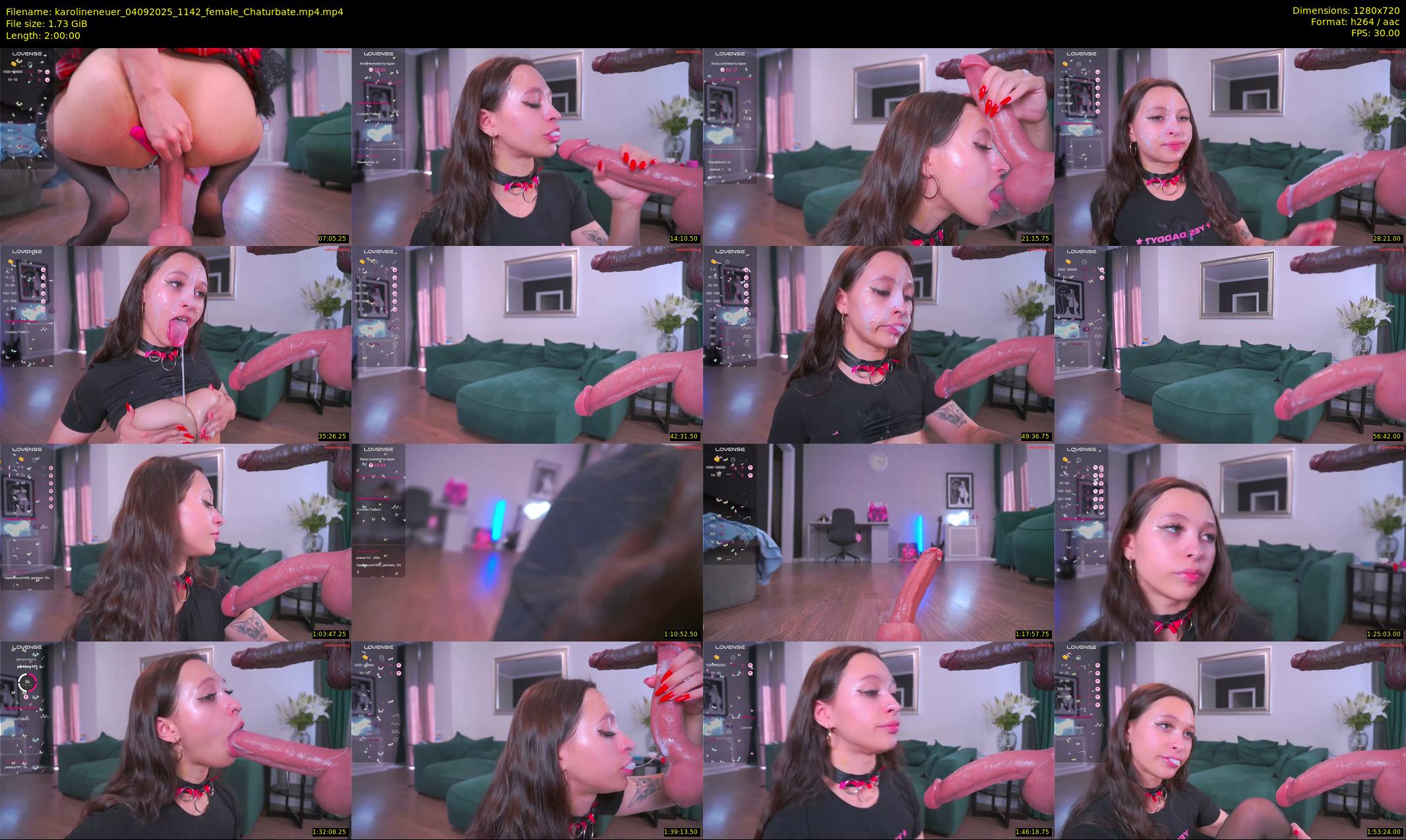 karolineneuer — 120 minute Chaturbate female cam show recording, 720p, Sep 4, 2025