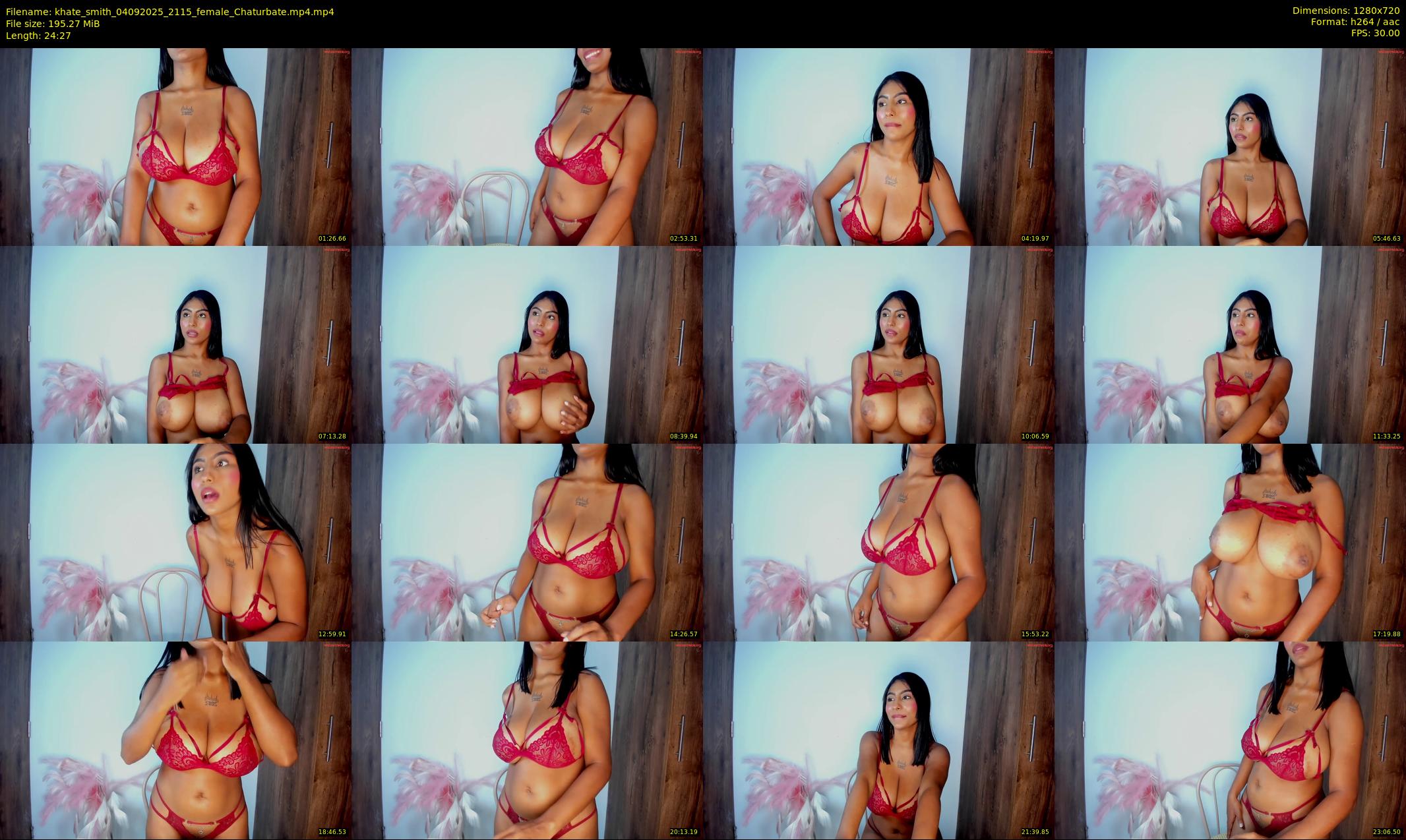khate_smith — 25 minute Chaturbate female cam show recording, 720p, Sep 4, 2025