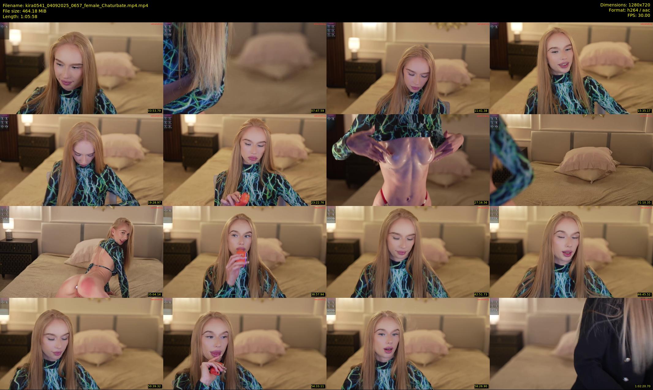 kira0541 — 66 minute Chaturbate couple cam show recording, 720p, Sep 4, 2025