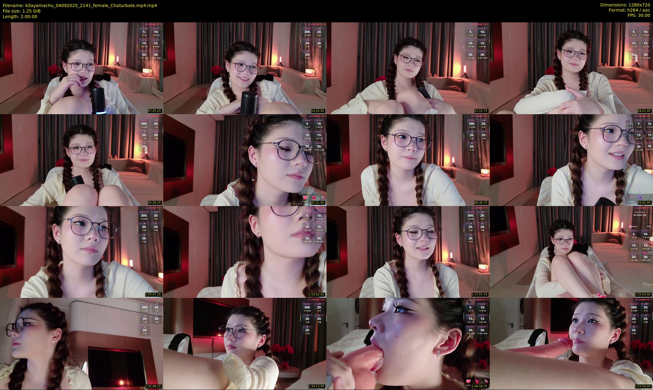 kitayamachu — 120 minute Chaturbate female cam show recording, 720p, Sep 4, 2025
