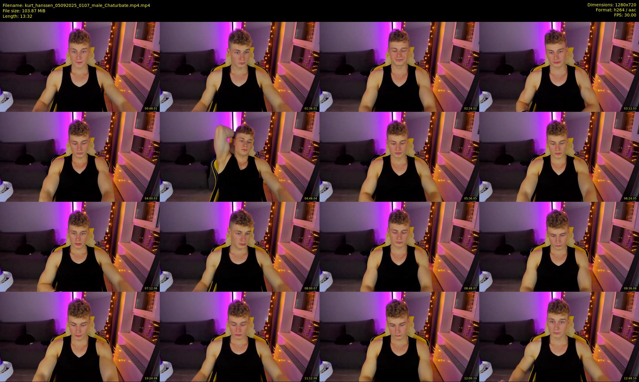 kurt_hanssen — 14 minute Chaturbate male cam show recording, 720p, Sep 5, 2025