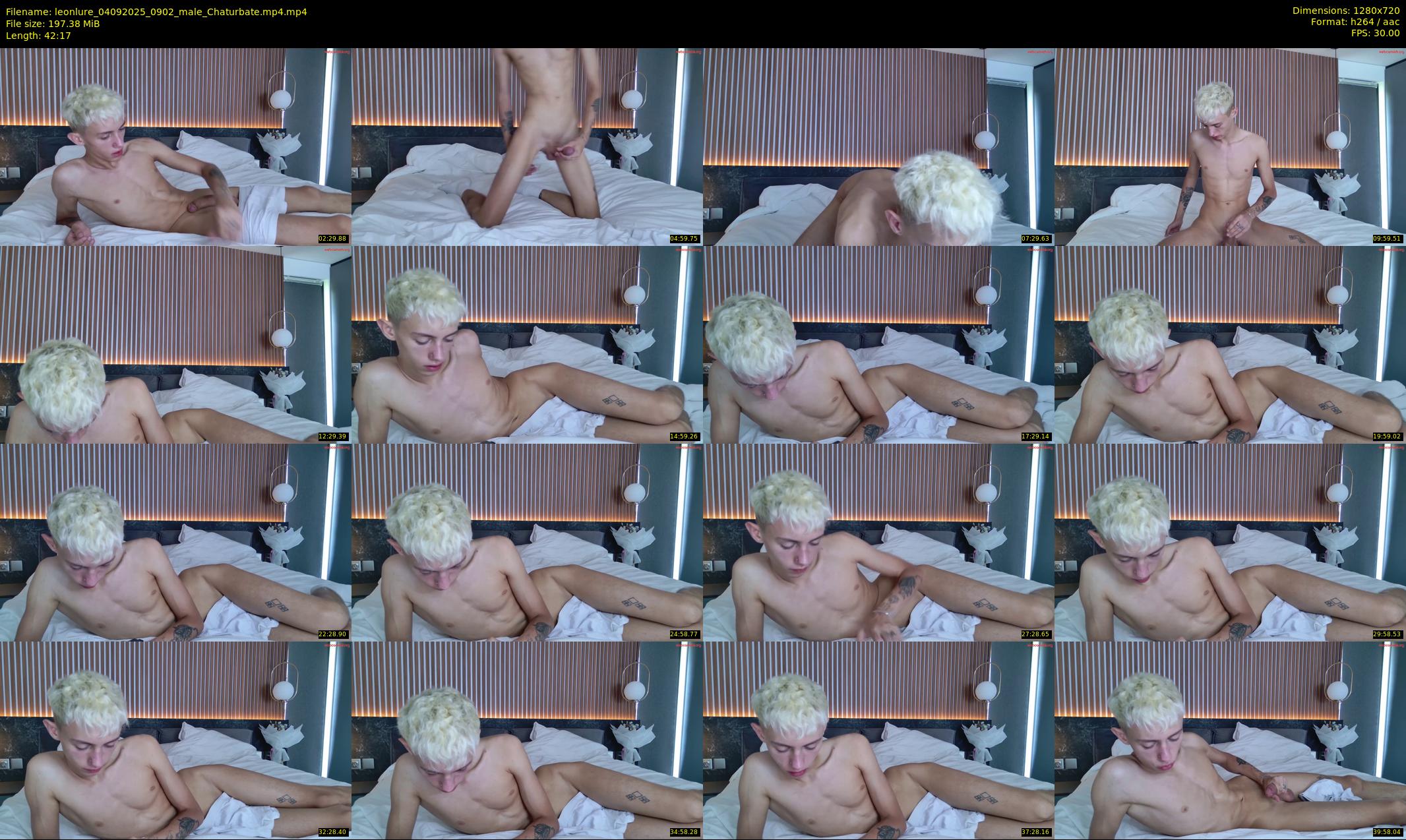 leonlure — 43 minute Chaturbate male cam show recording, 720p, Sep 4, 2025
