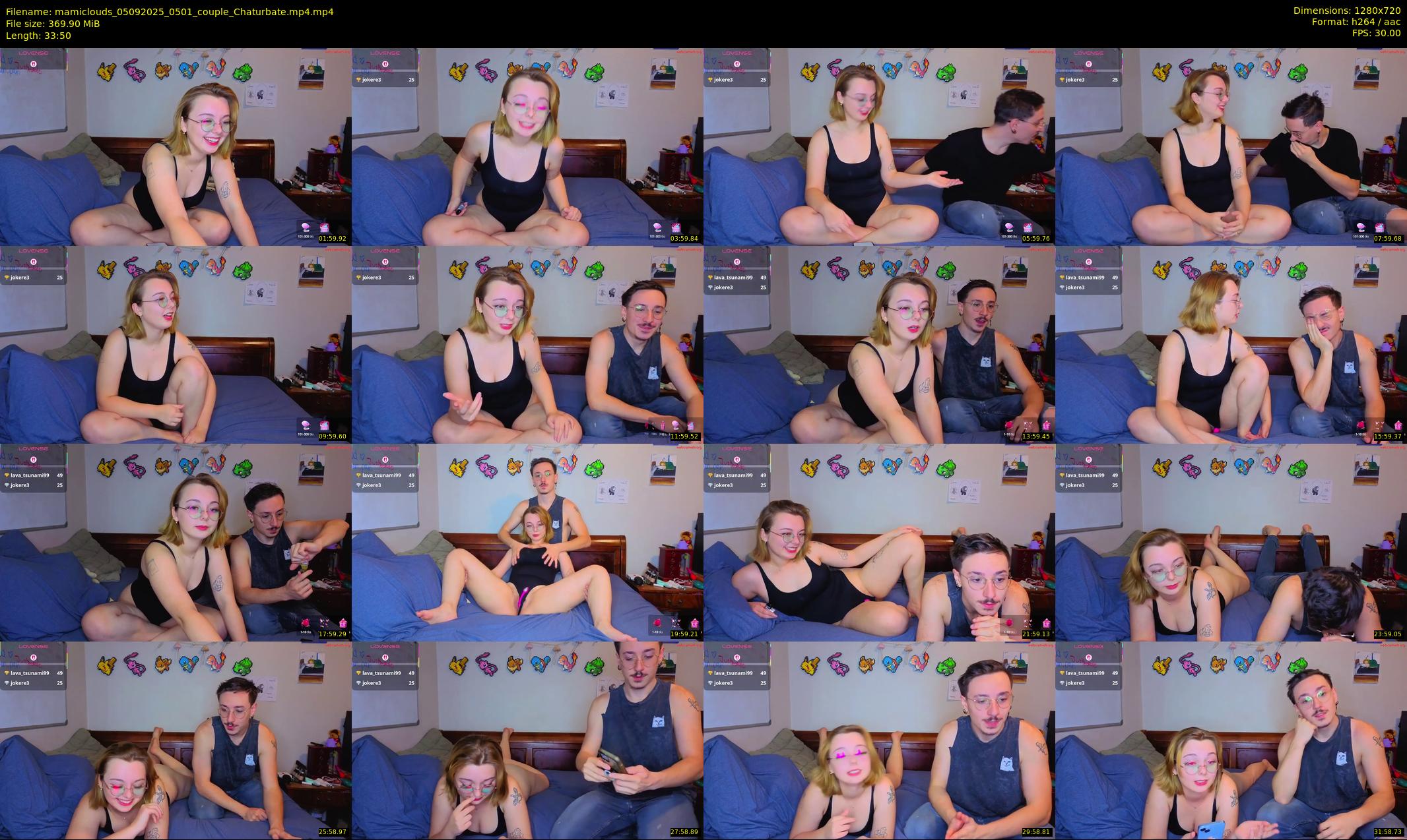 mamiclouds — 34 minute Chaturbate female cam show recording, 720p, Sep 5, 2025