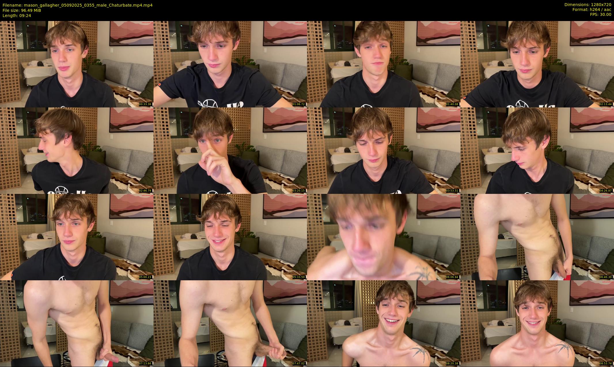 mason_gallagher — 10 minute Chaturbate male cam show recording, 720p, Sep 5, 2025
