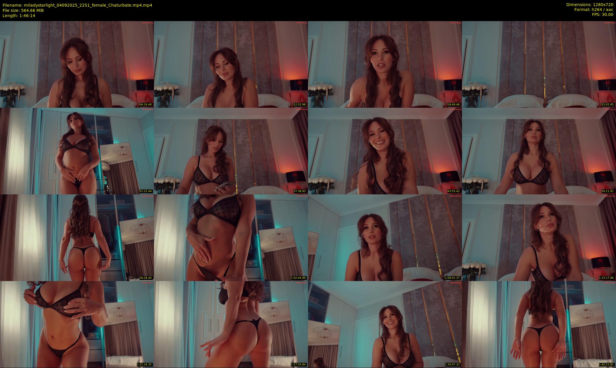 miladystarlight — 107 minute Chaturbate female cam show recording, 720p, Sep 4, 2025