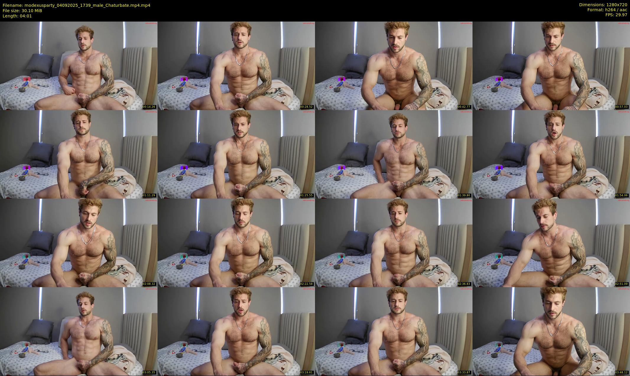 modexusparty — 5 minute Chaturbate male cam show recording, 720p, Sep 4, 2025