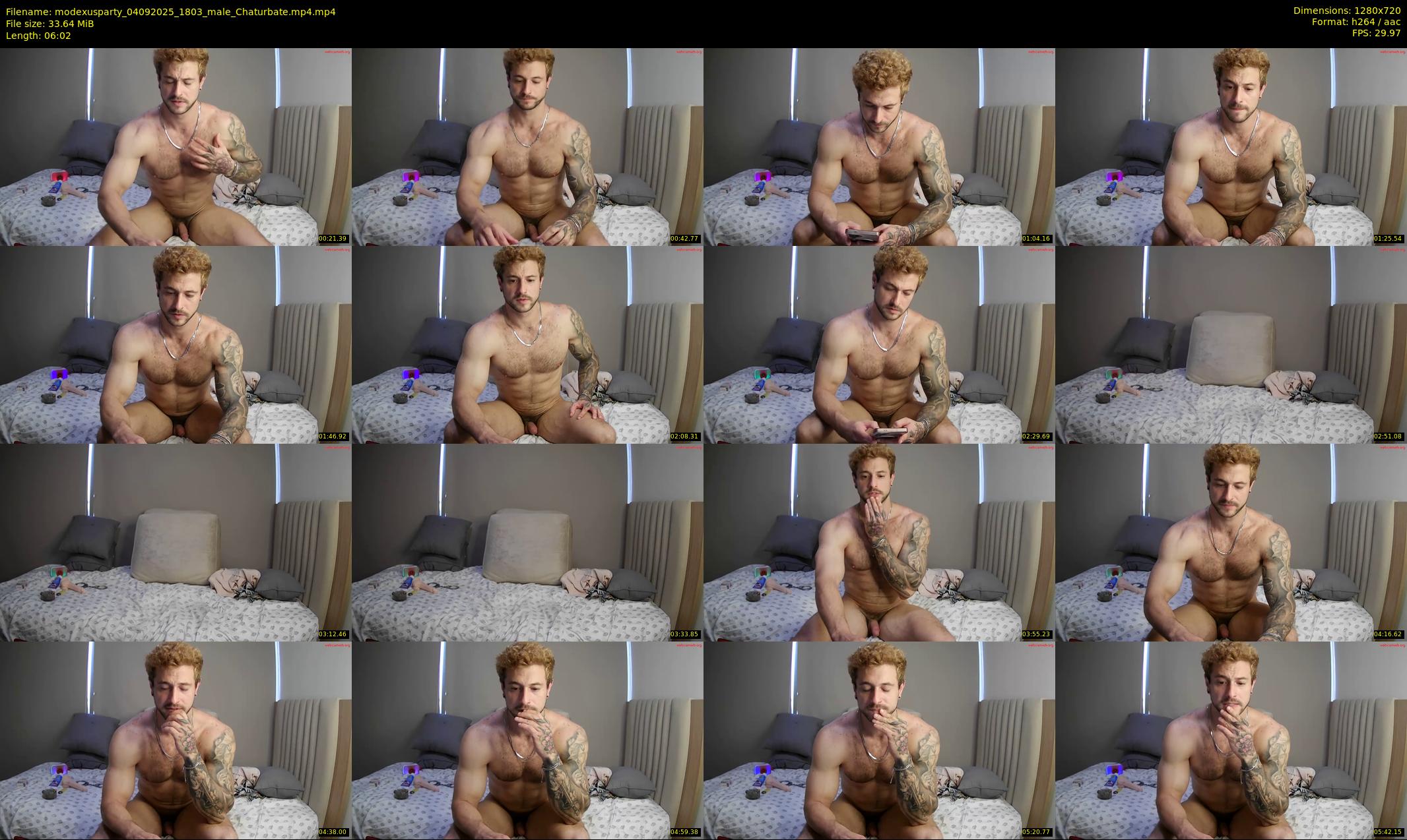 modexusparty — 7 minute Chaturbate male cam show recording, 720p, Sep 4, 2025