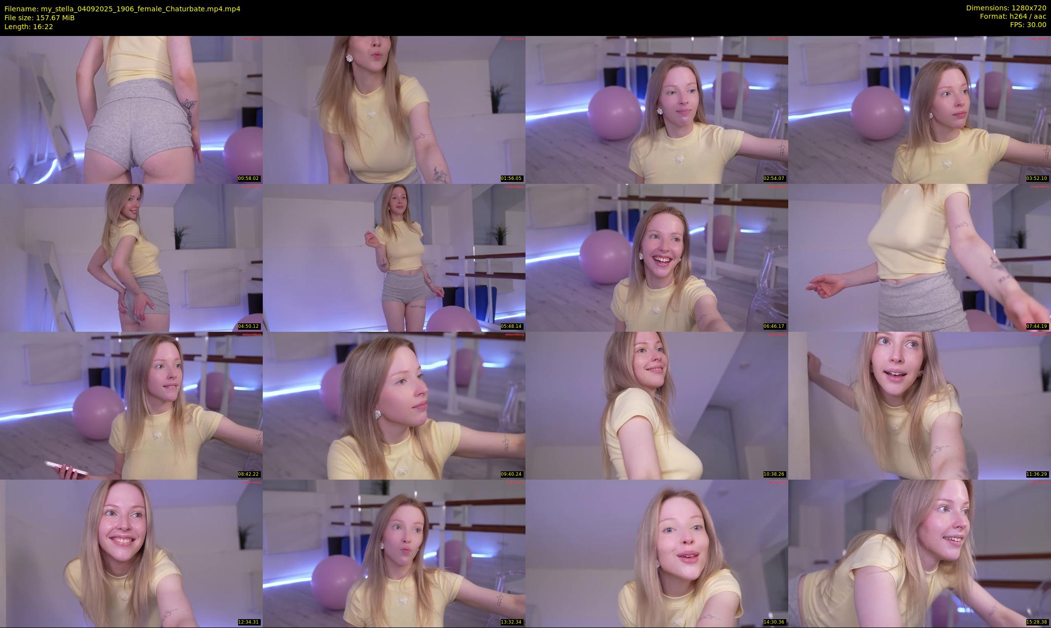 my_stella — 17 minute Chaturbate female cam show recording, 720p, Sep 4, 2025