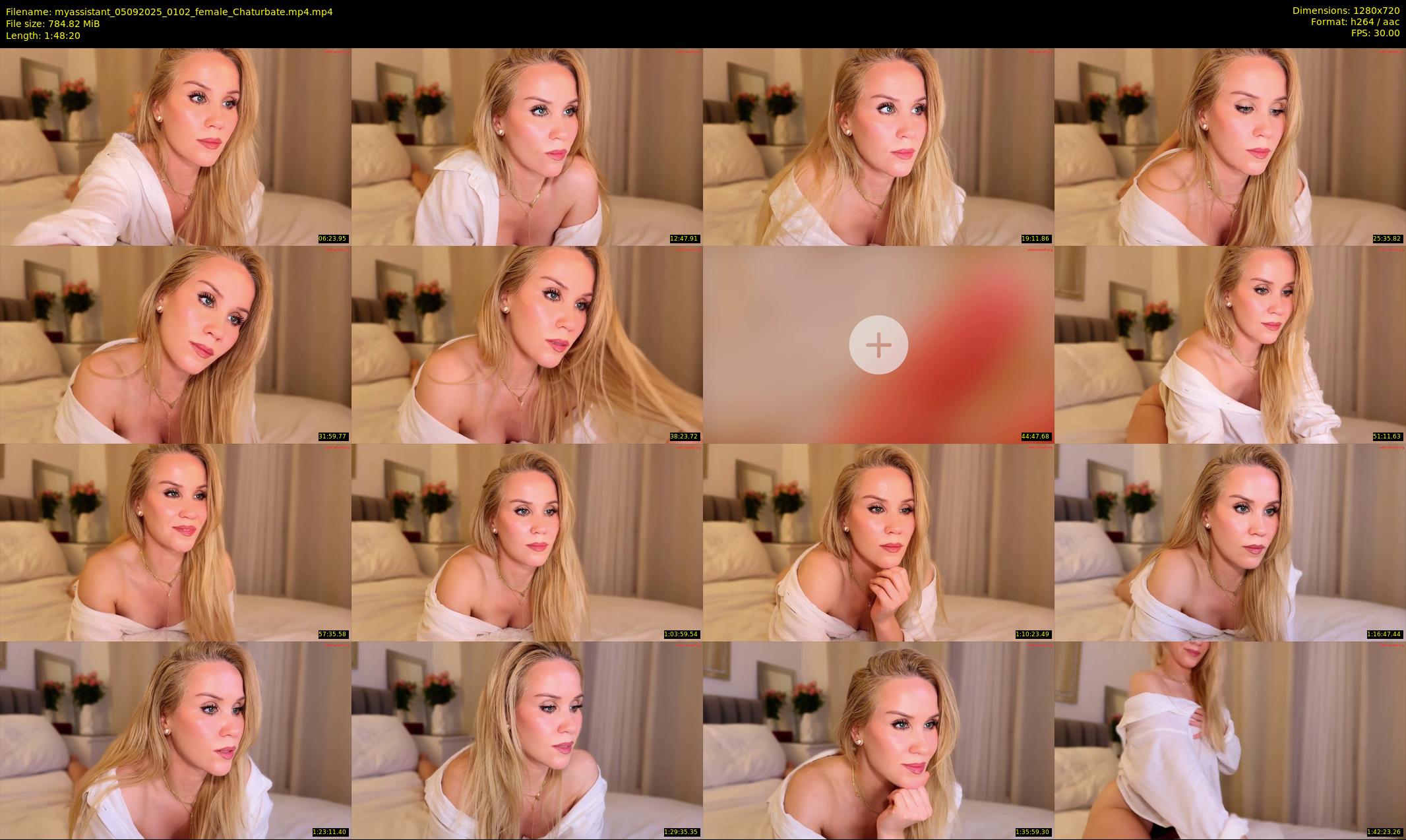 myassistant — 109 minute Chaturbate female cam show recording, 720p, Sep 5, 2025