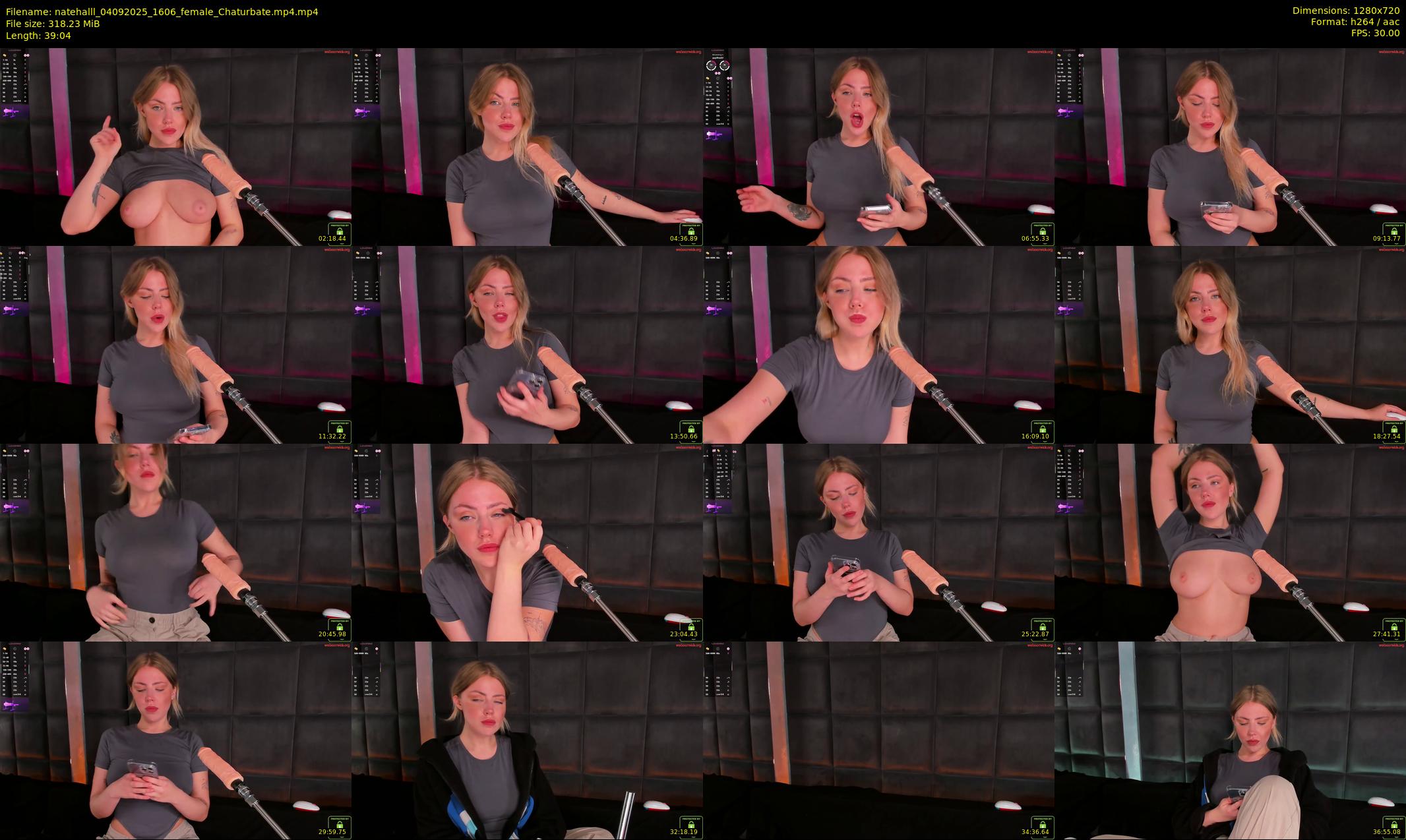 natehalll — 40 minute Chaturbate female cam show recording, 720p, Sep 4, 2025